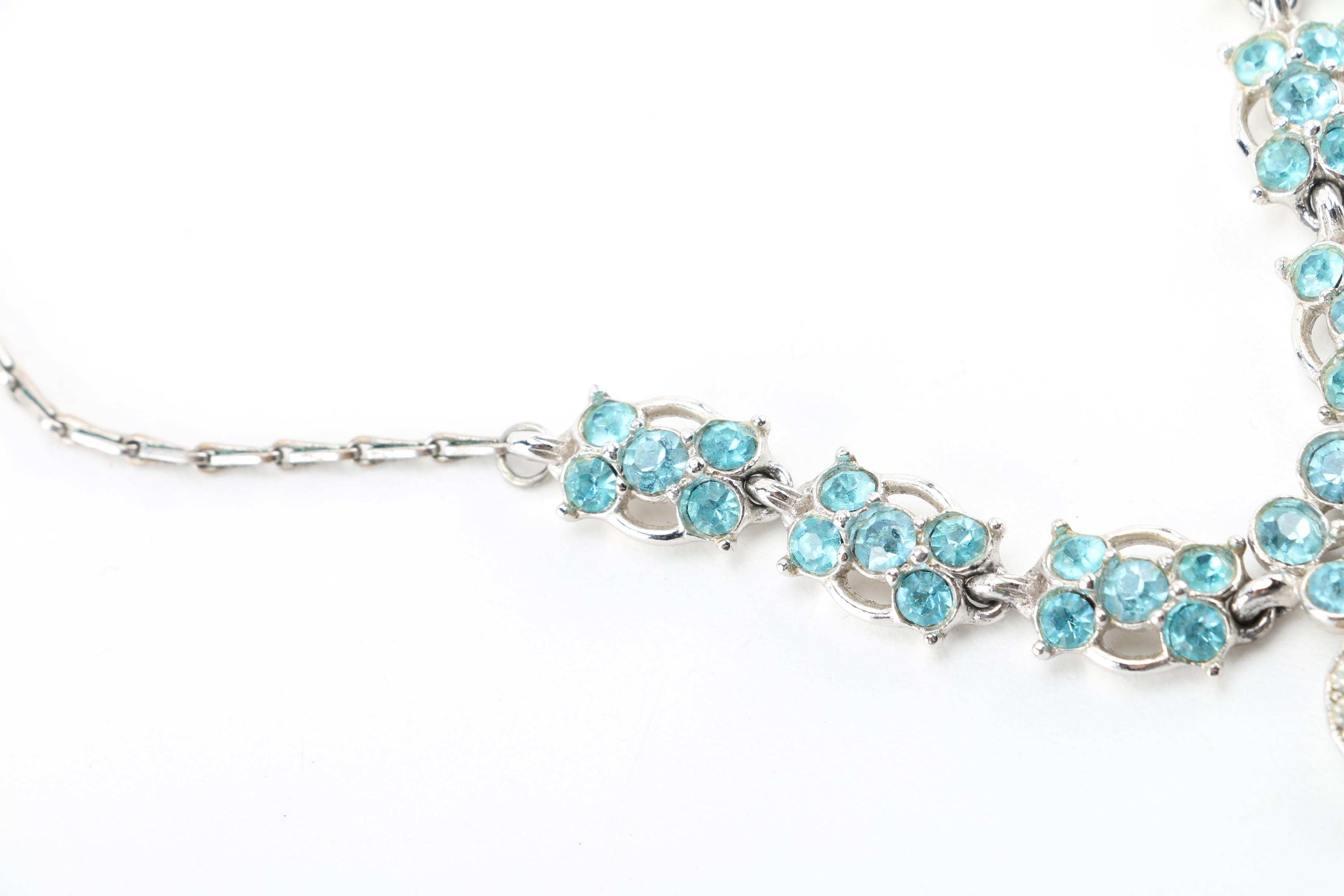 Weiss Brooch and Bogoff Necklace