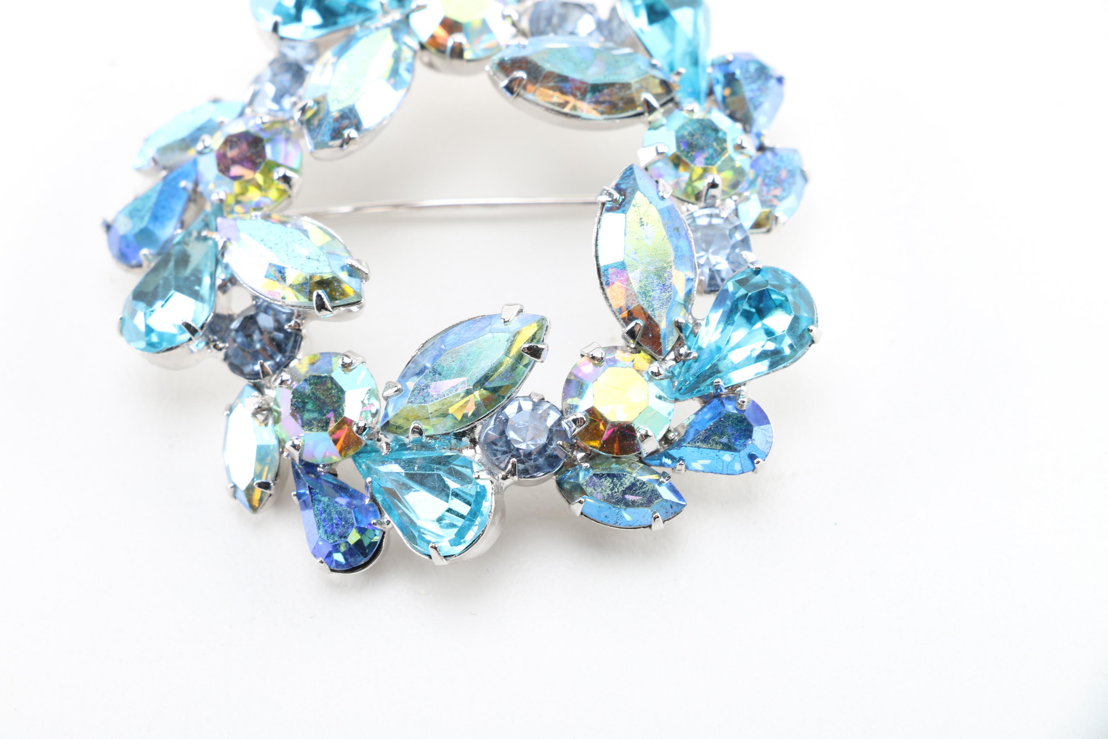 Weiss Brooch and Bogoff Necklace