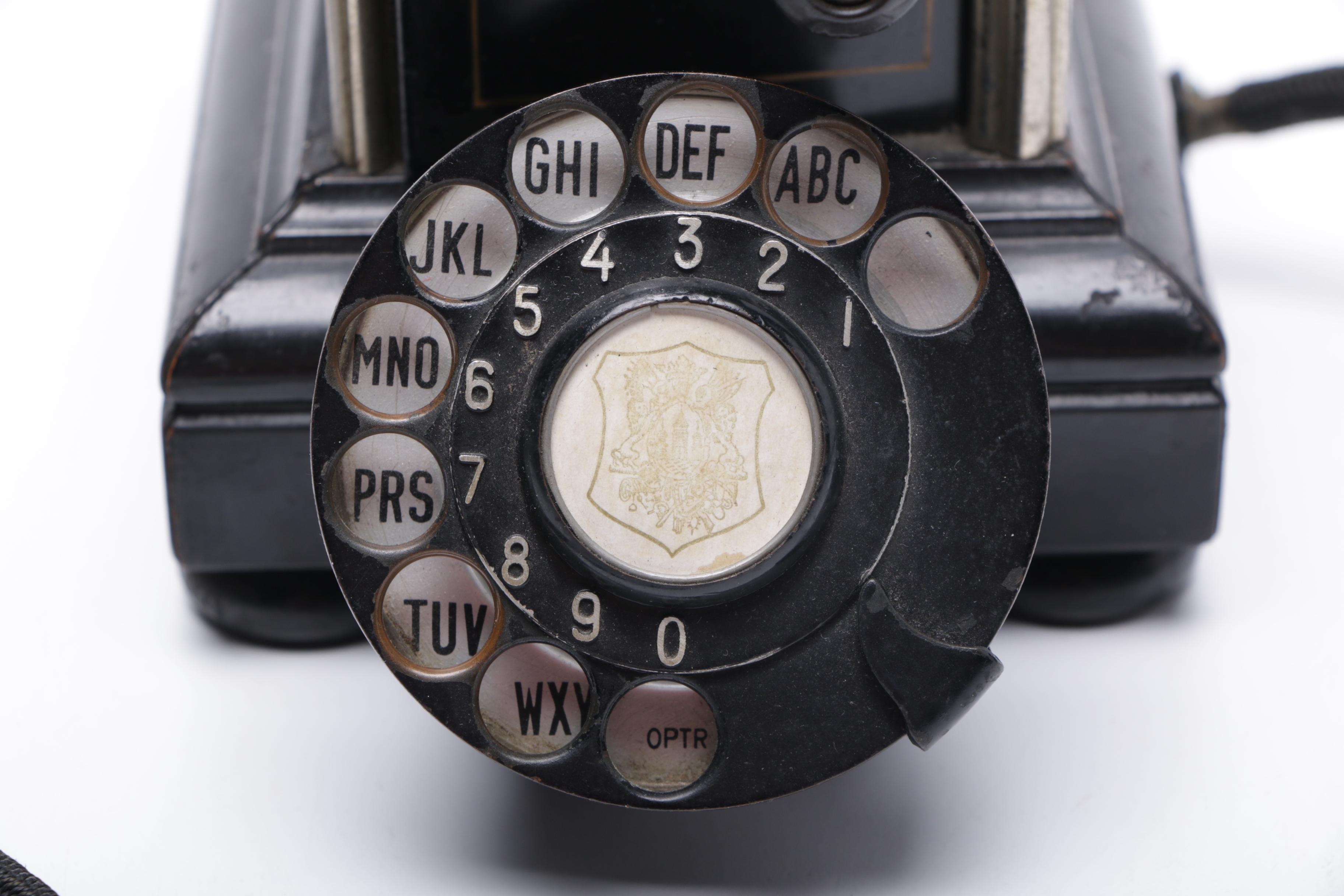 1895 K.T.A.S. Danish Crank Telephone