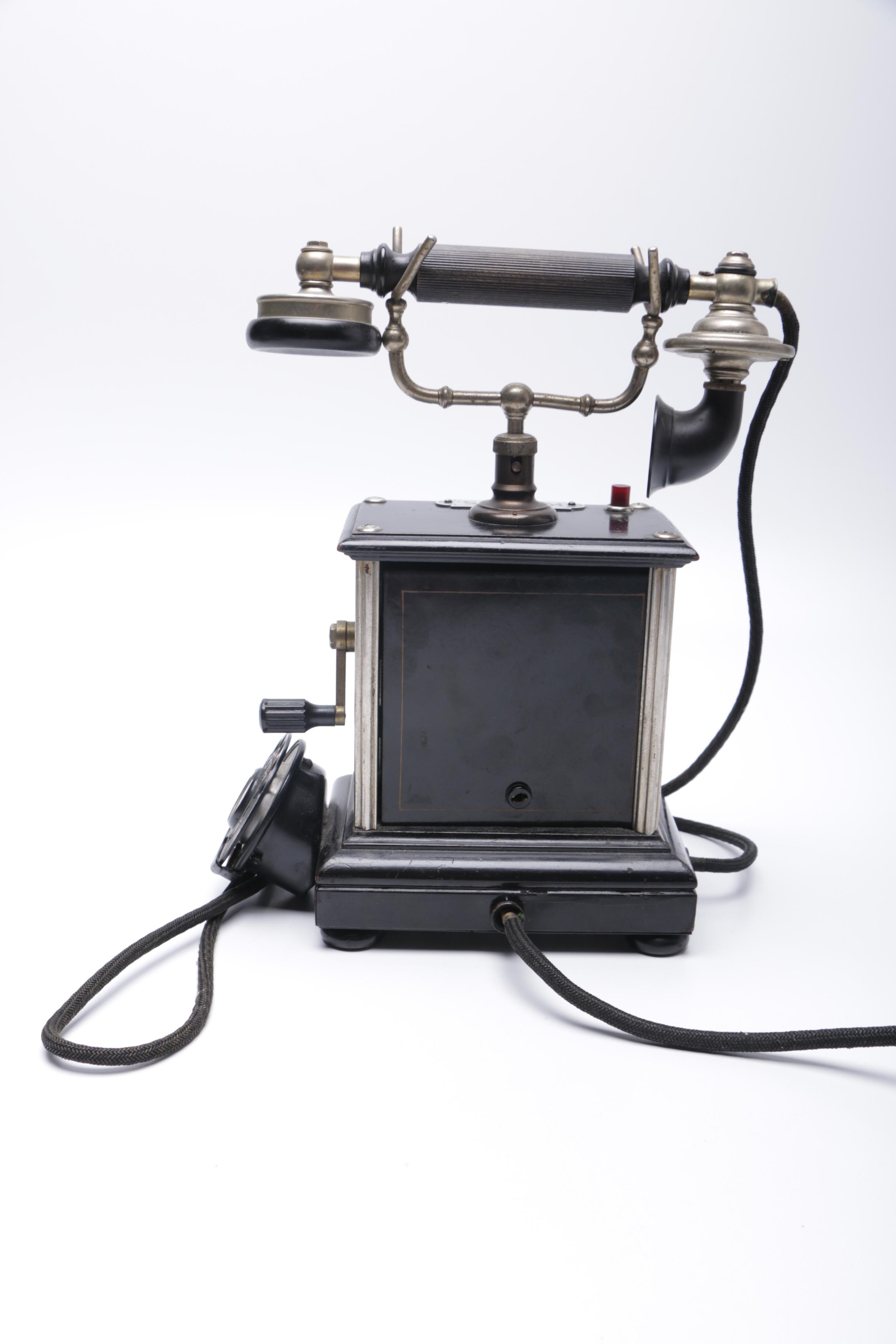 1895 K.T.A.S. Danish Crank Telephone