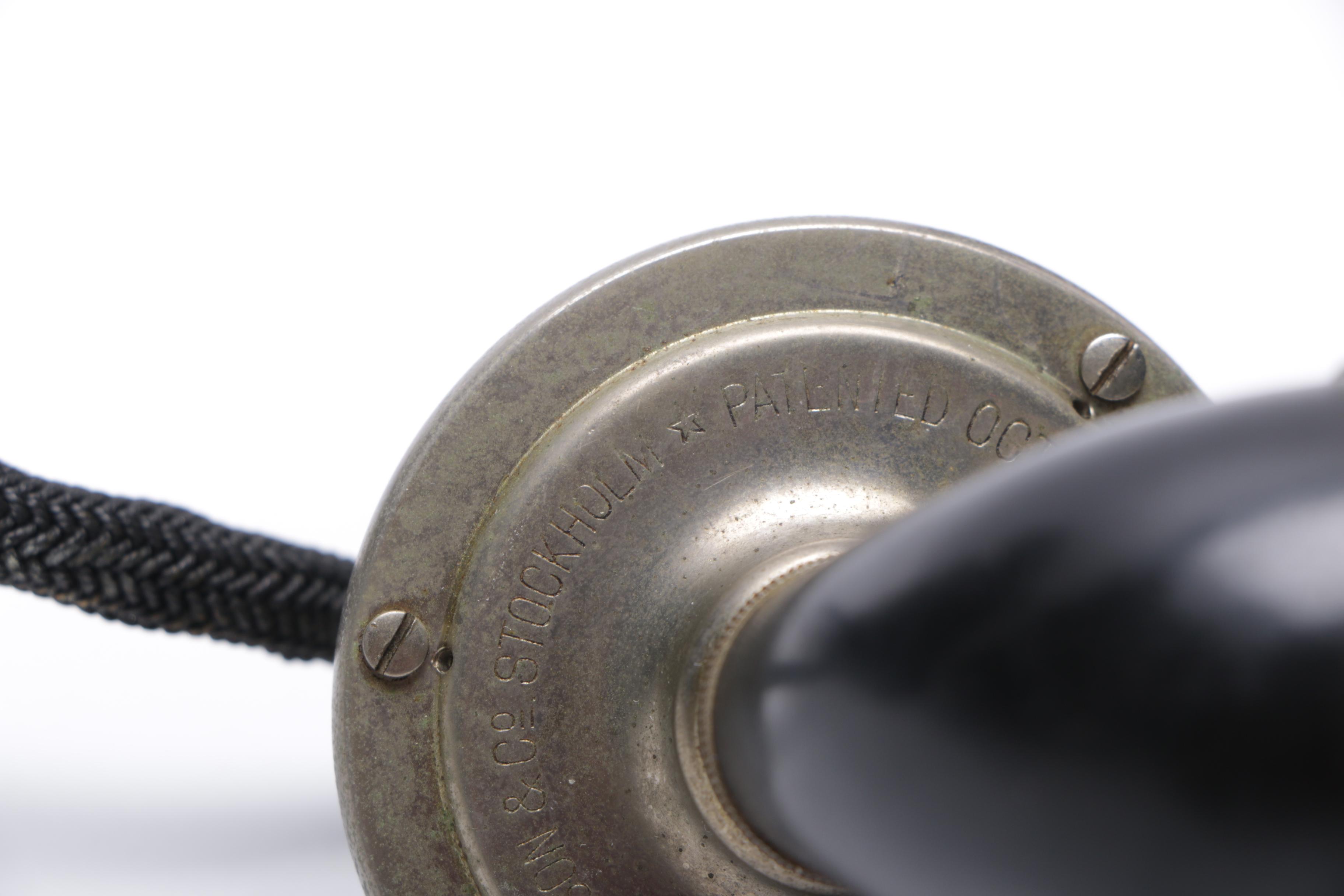 1895 K.T.A.S. Danish Crank Telephone