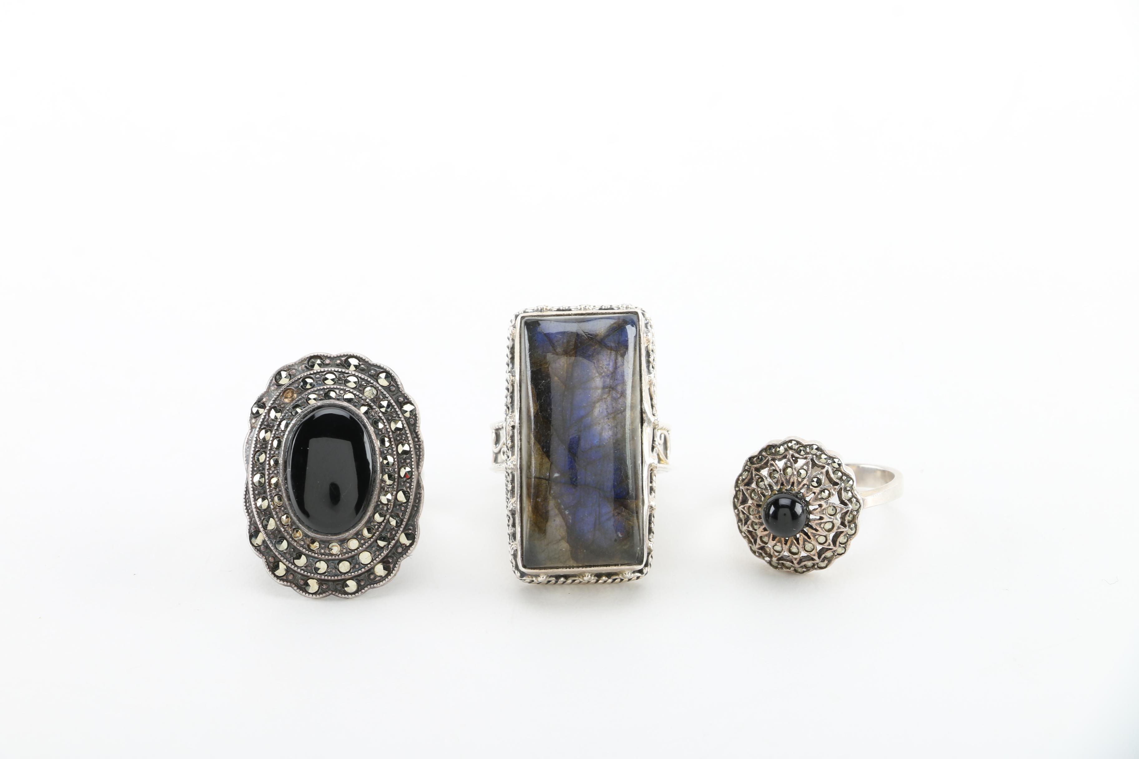 Sterling Silver and Stone Jewelry