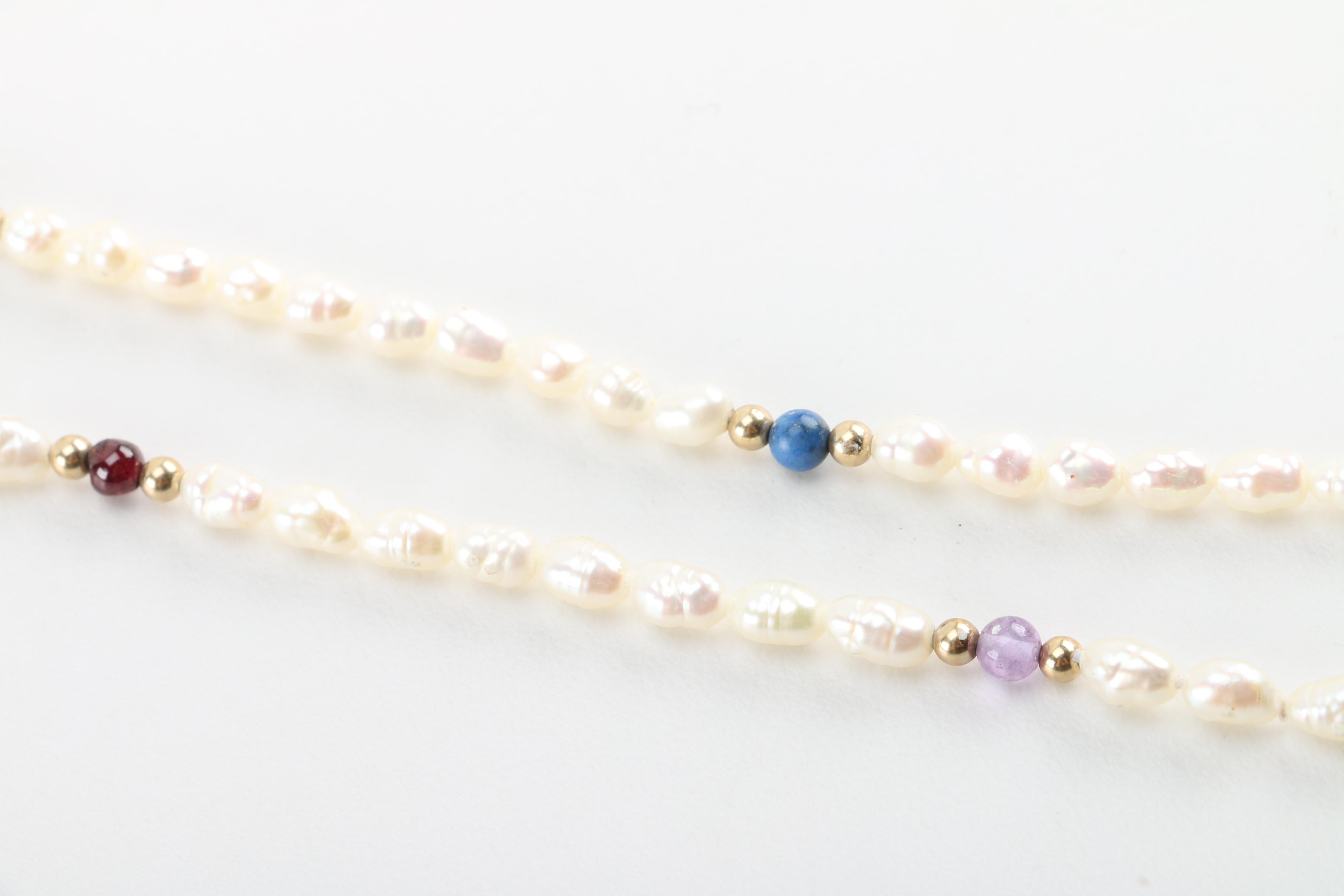 Cultured Pearl Necklaces