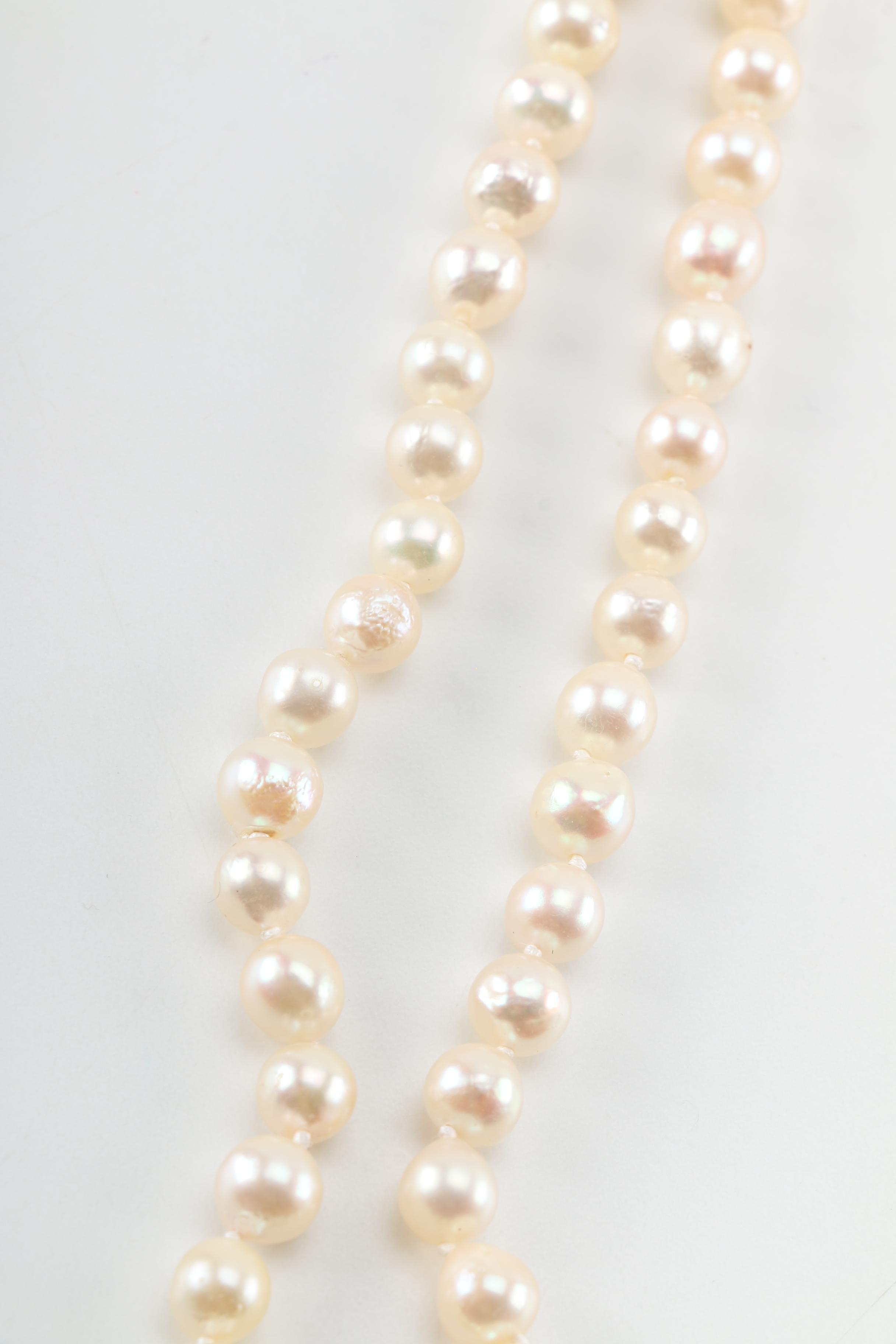 Cultured Pearl Necklaces