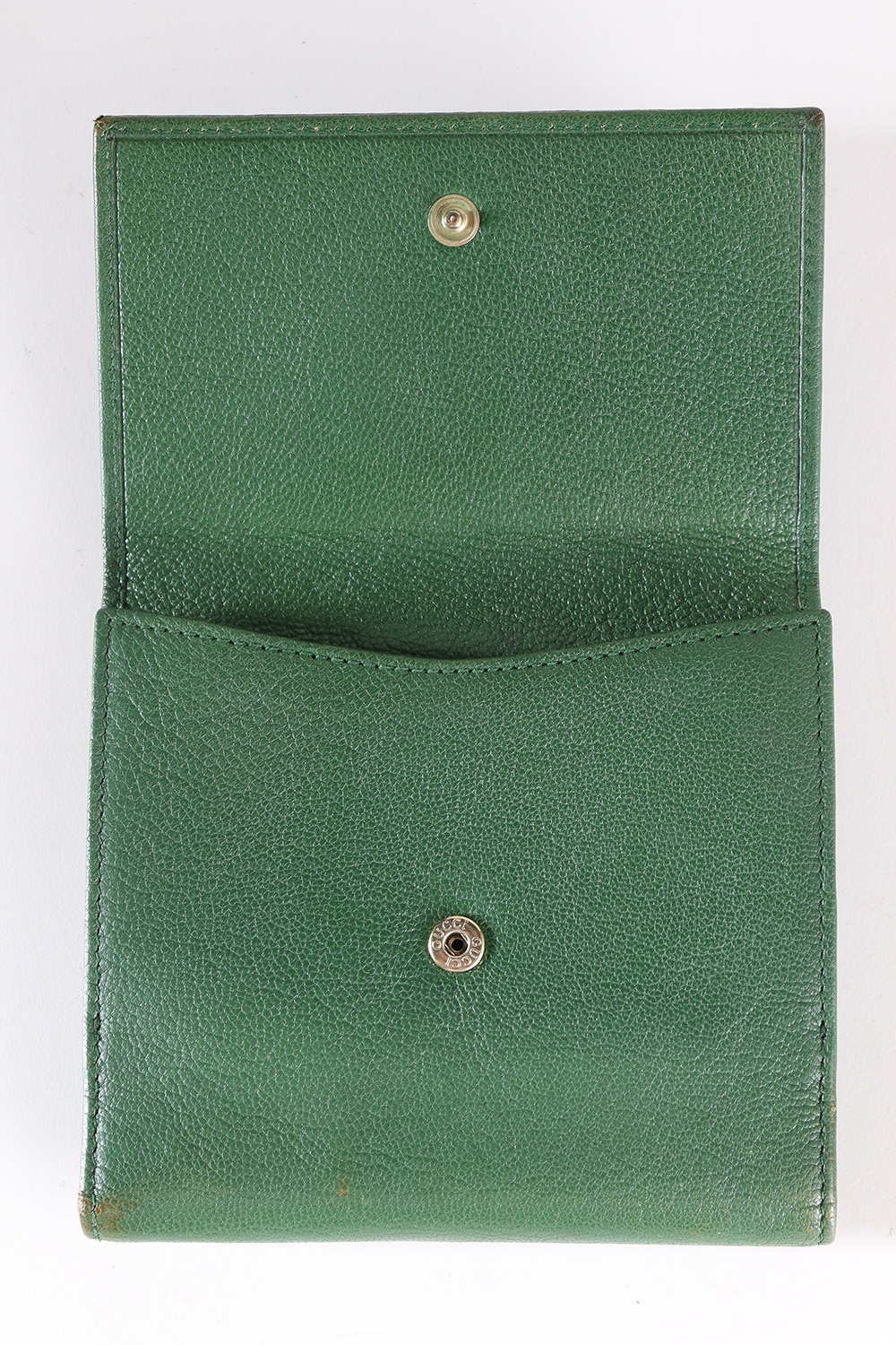 Gucci Wallet in Green Leather