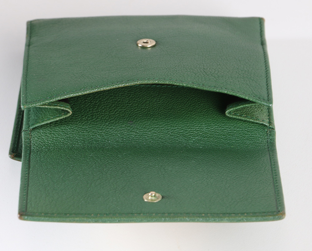 Gucci Wallet in Green Leather