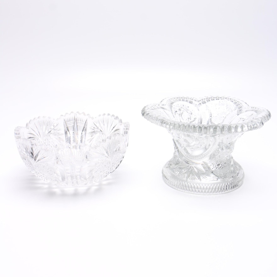 Decorative Crystal and Cut Glass Dishes