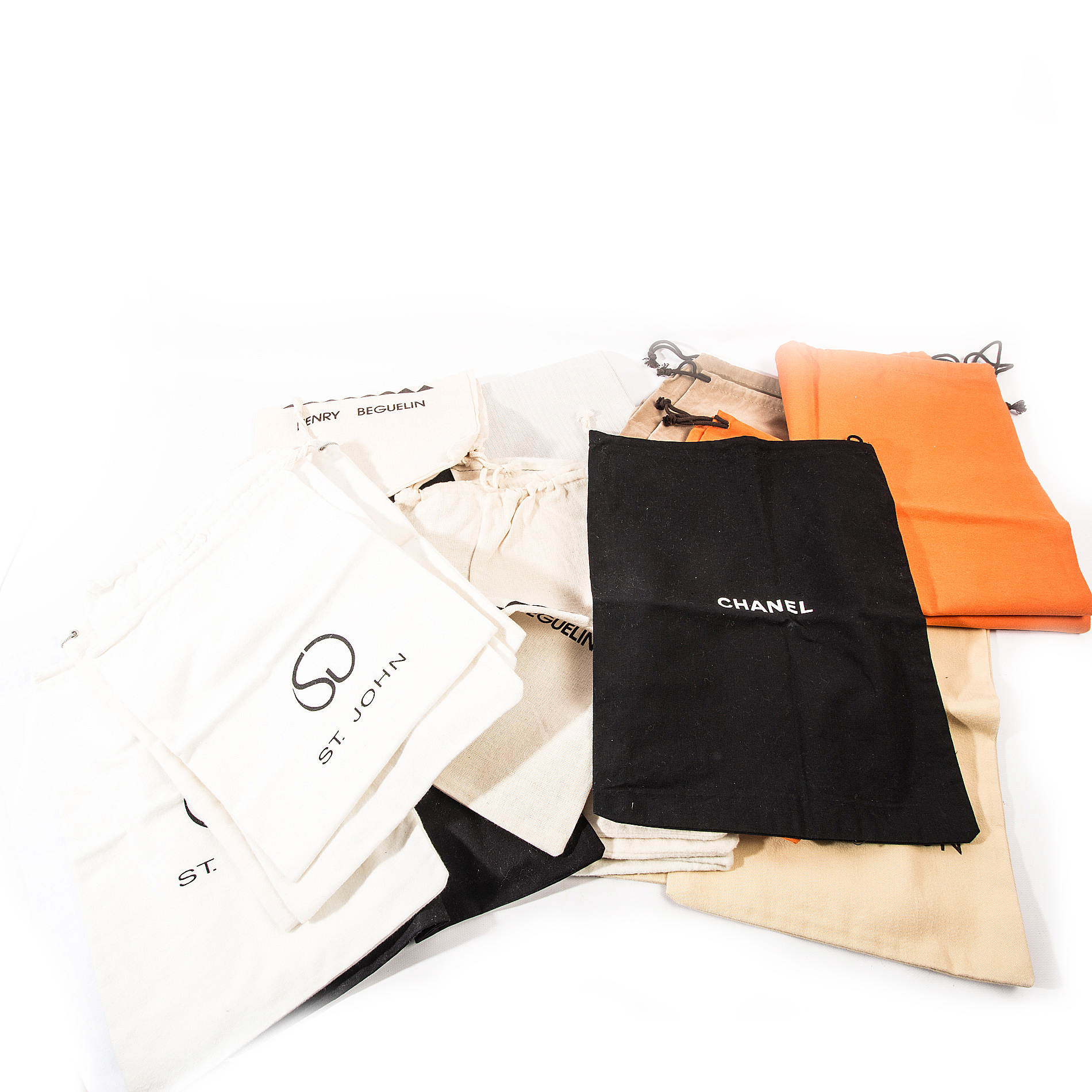 Dust Covers and Bags Including Hermès, Chanel, Gucci