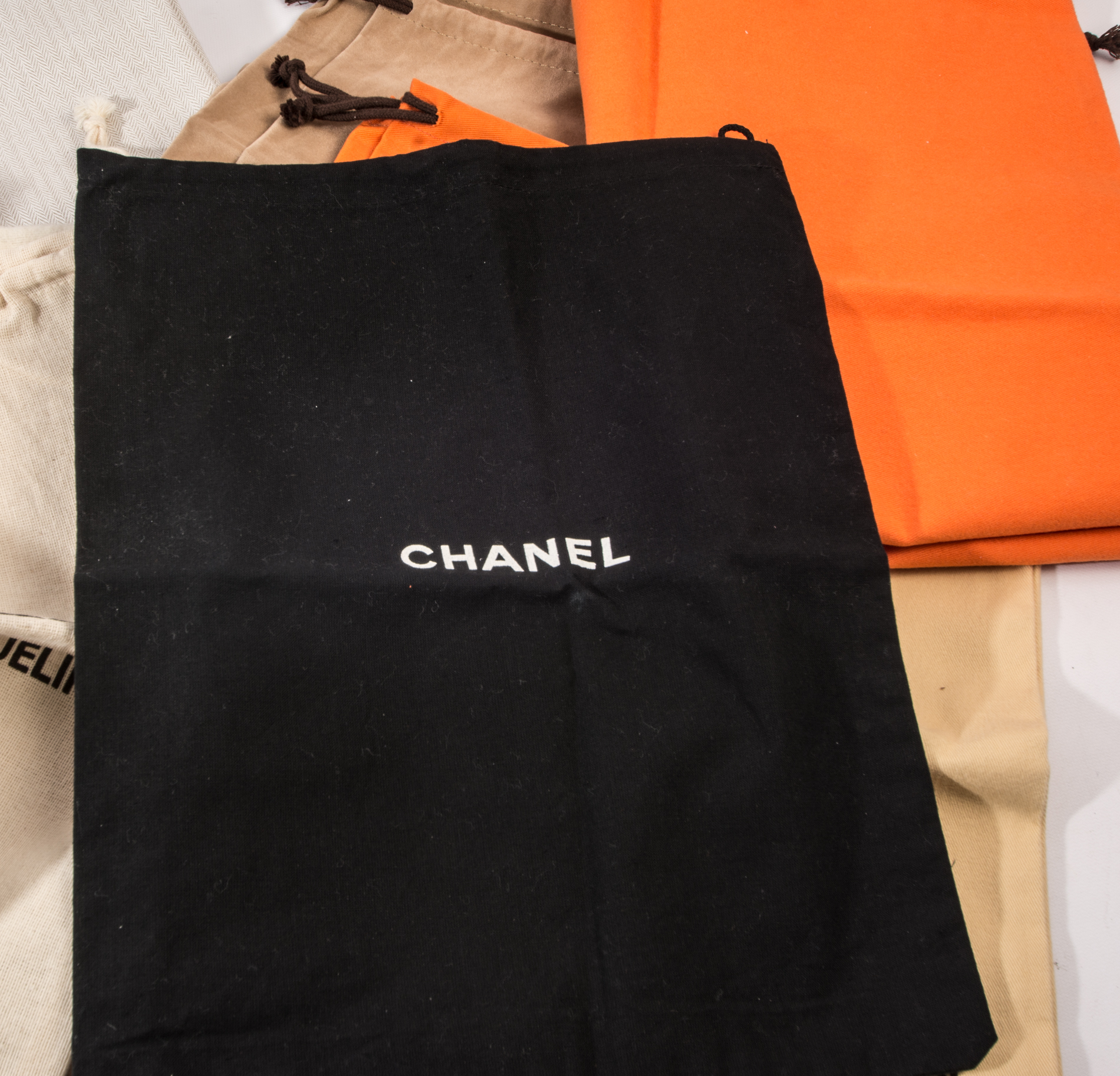 Dust Covers and Bags Including Hermès, Chanel, Gucci