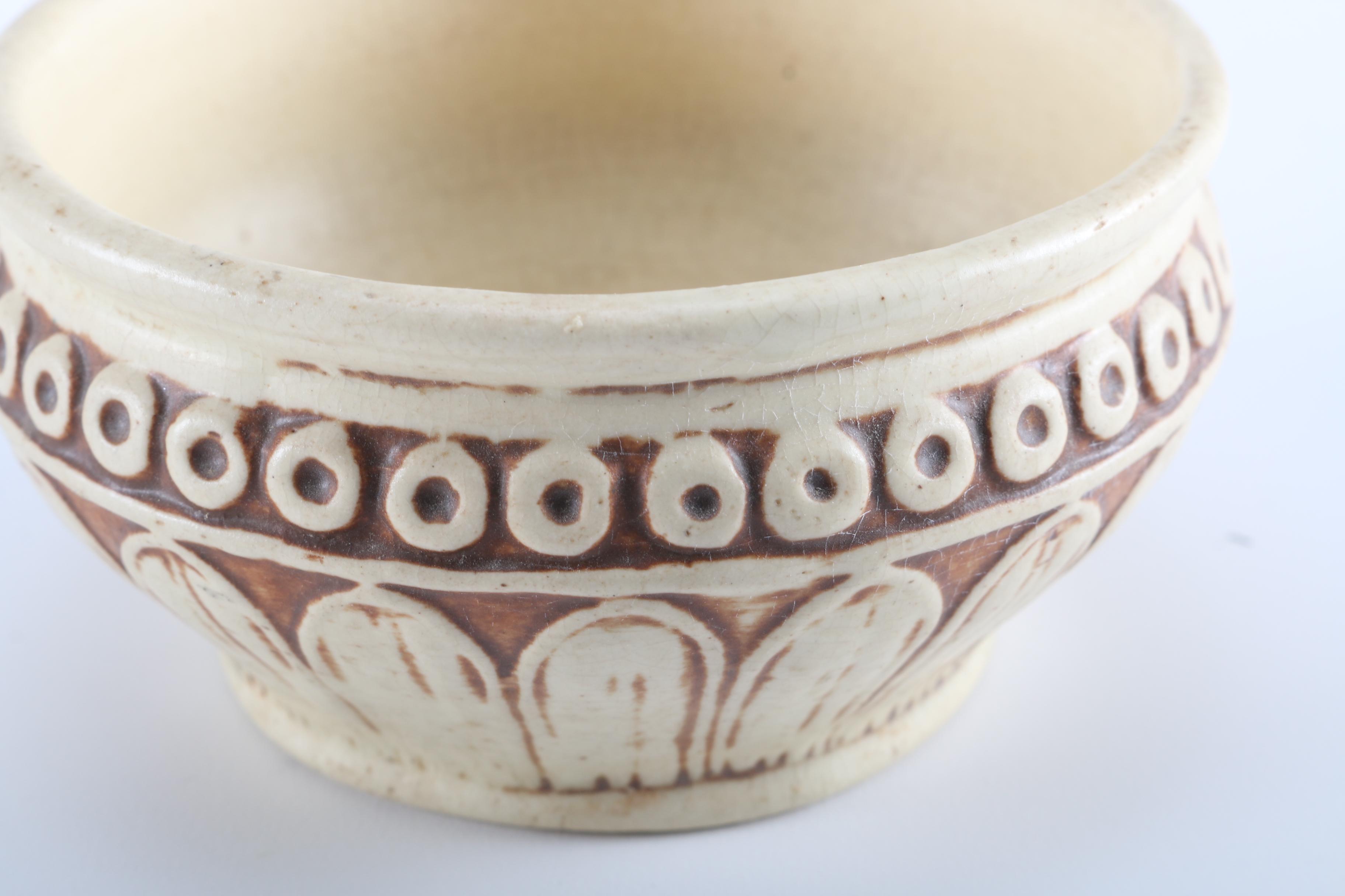 Selection of Art Pottery Including Rookwood "Moth"