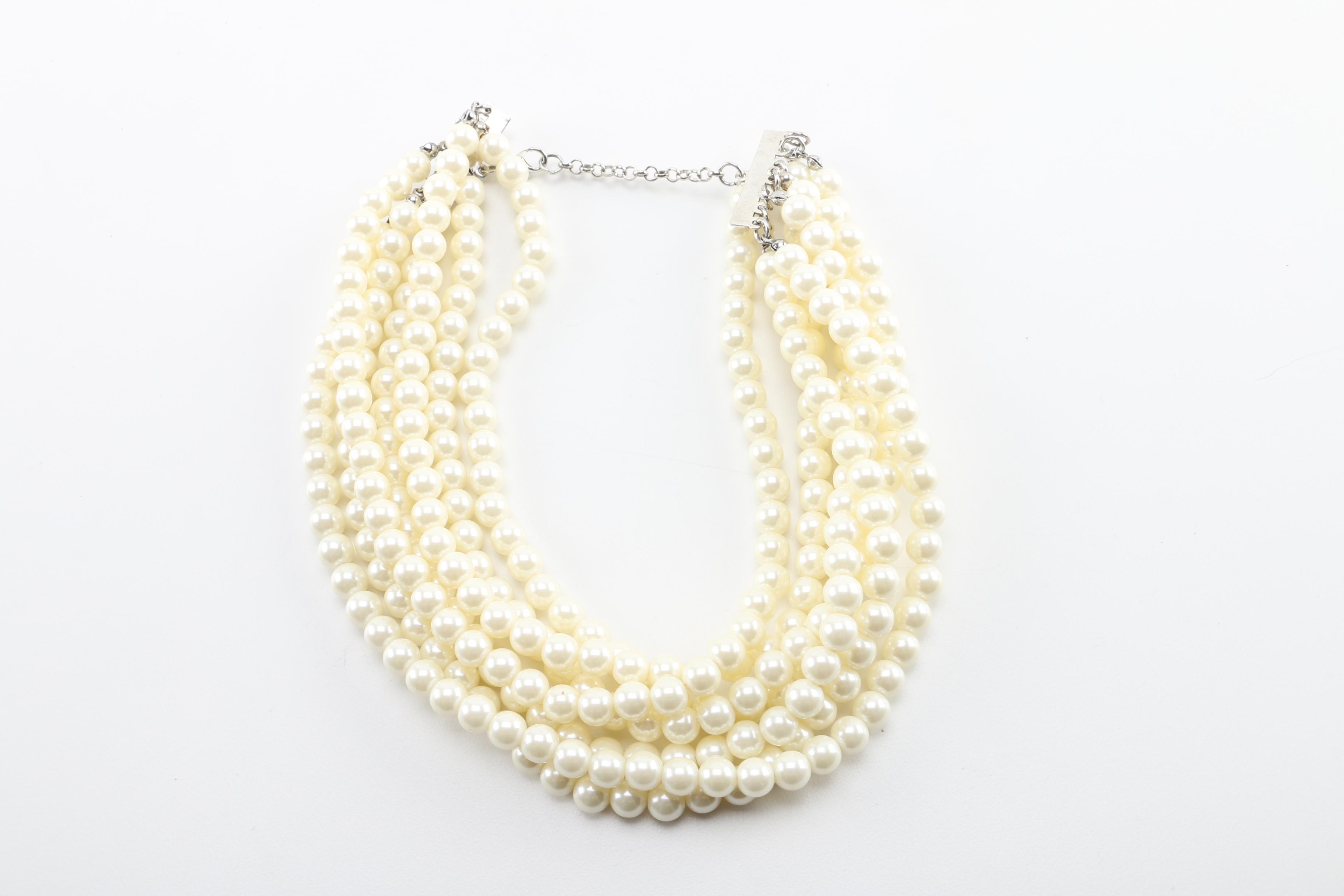Costume Jewelry Including Freshwater and Faux Pearls