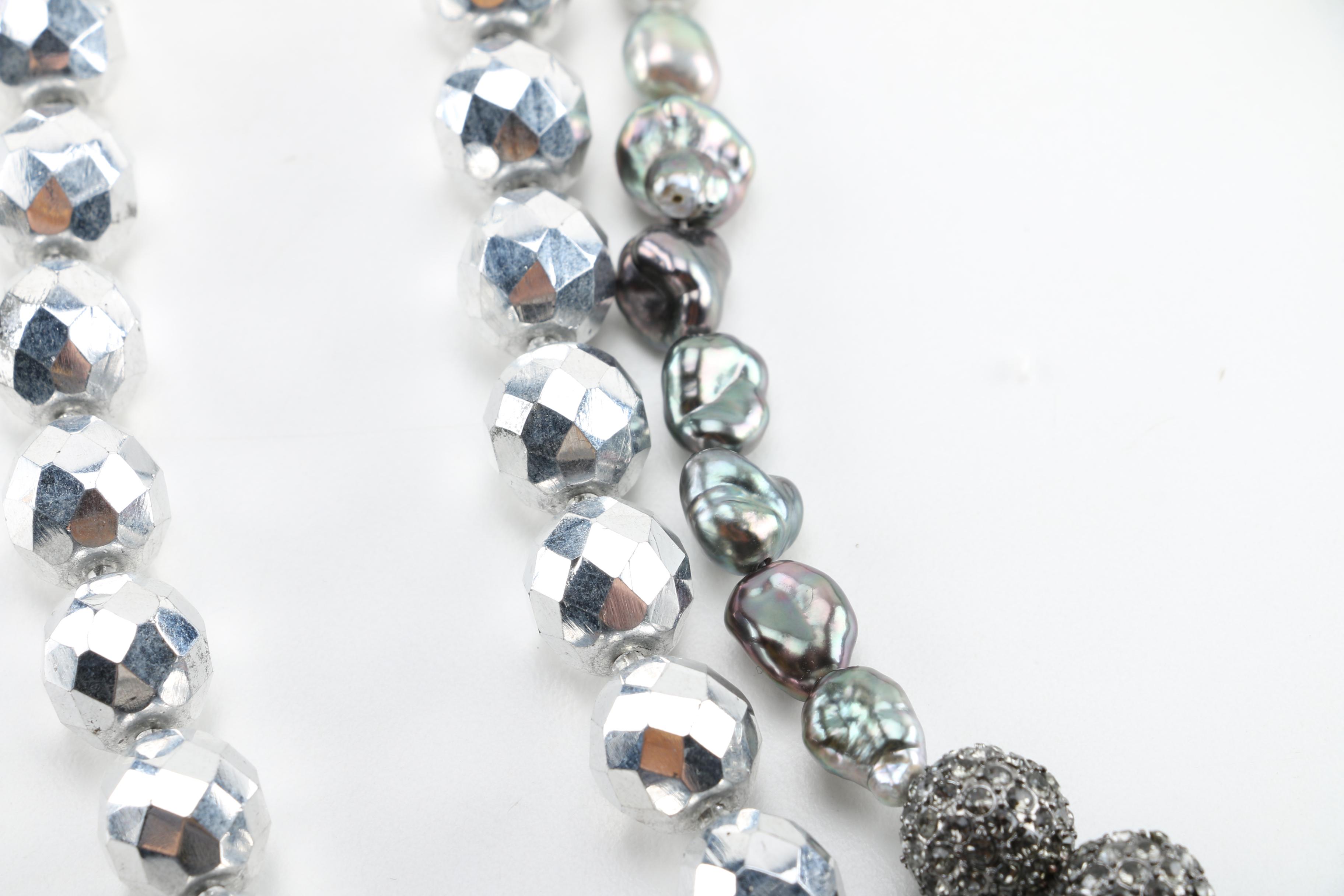 Costume Jewelry Including Freshwater and Faux Pearls