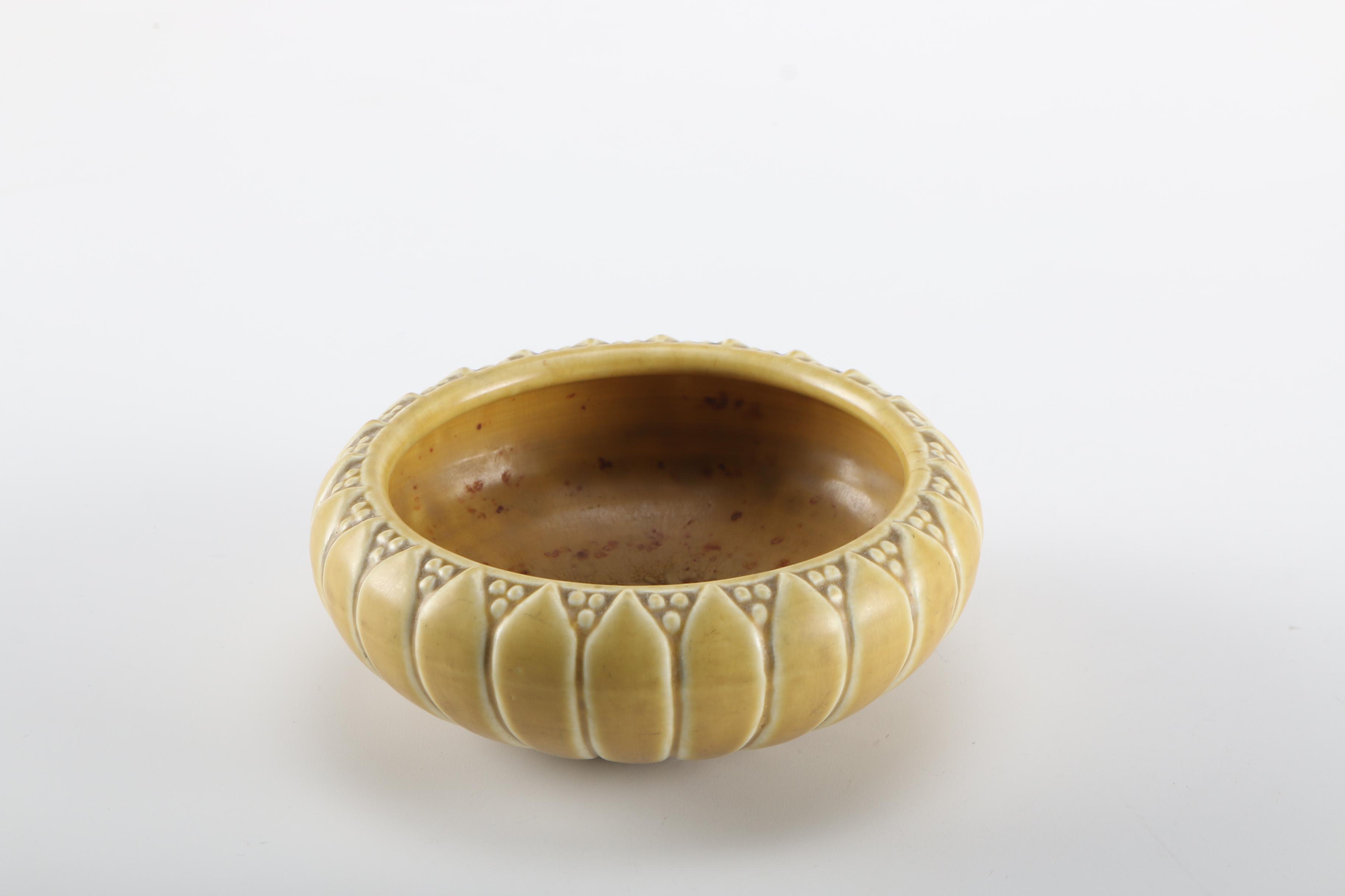 1919 Rookwood Pottery Console Bowl