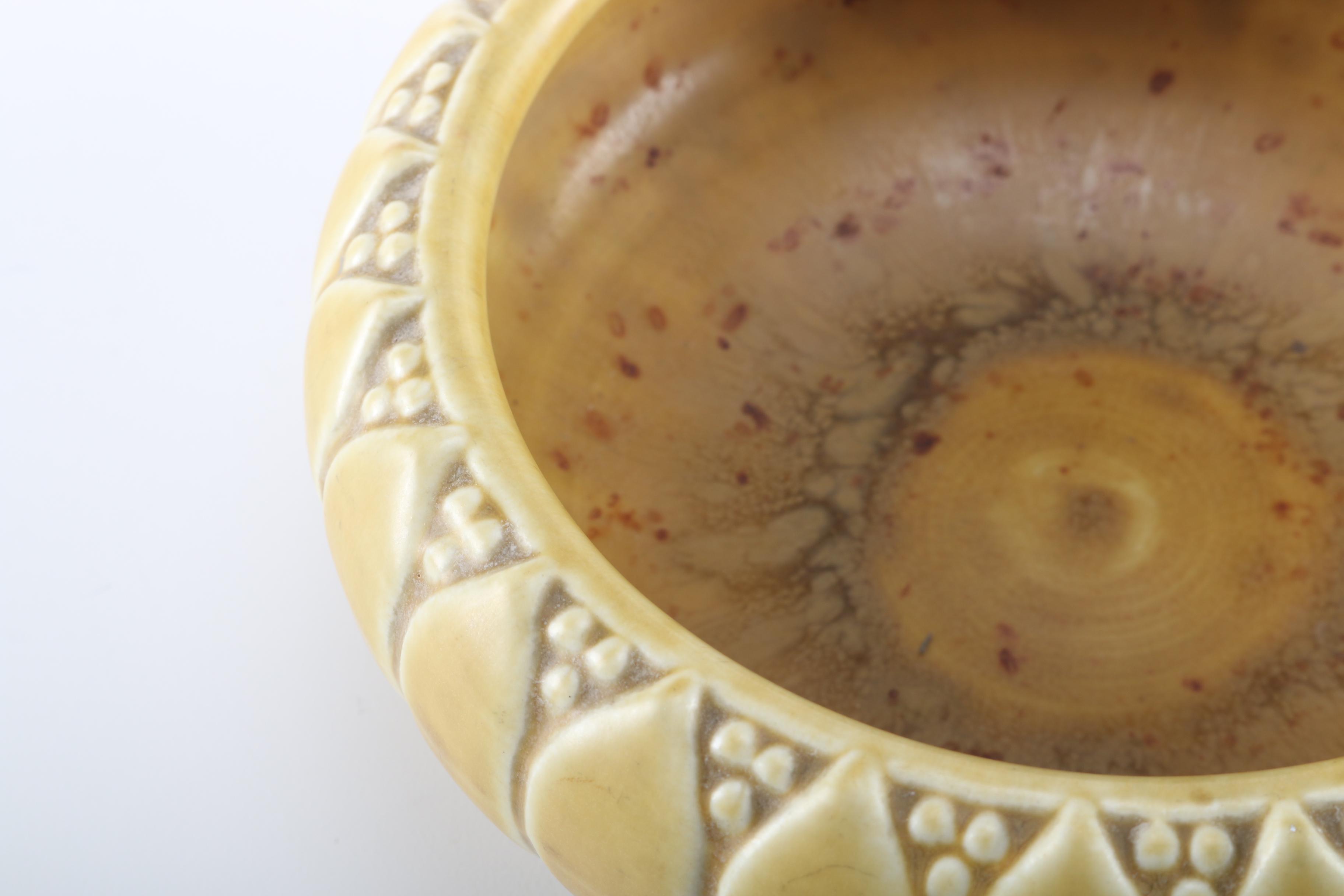 1919 Rookwood Pottery Console Bowl