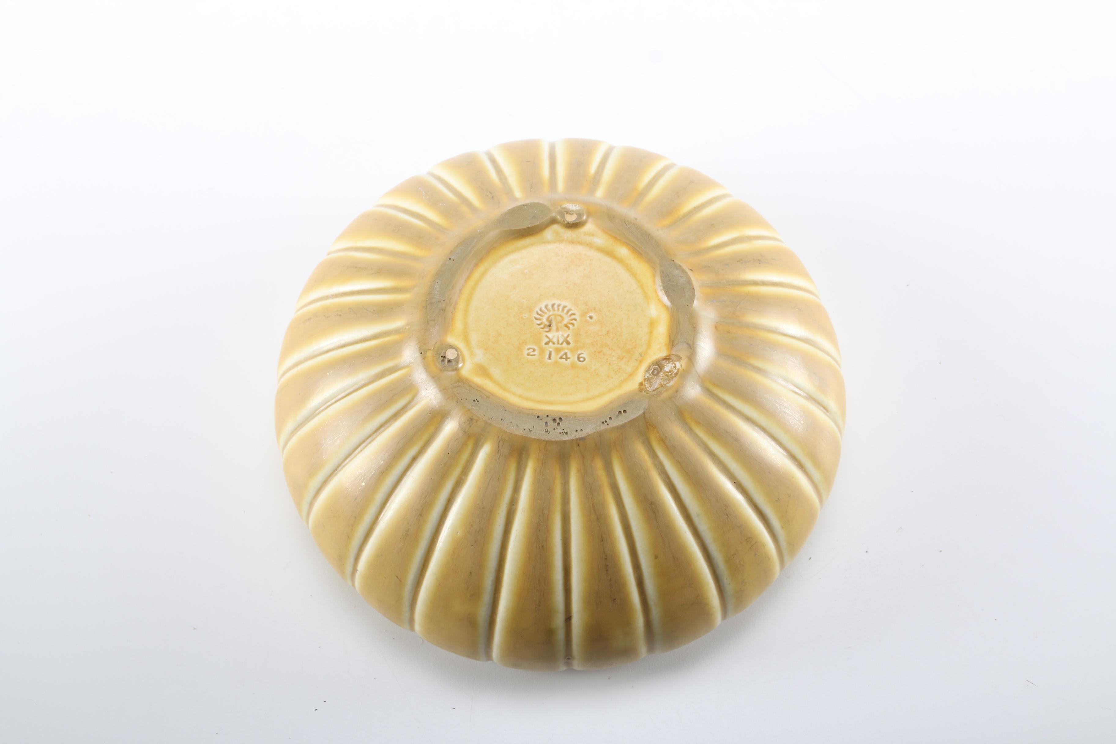 1919 Rookwood Pottery Console Bowl