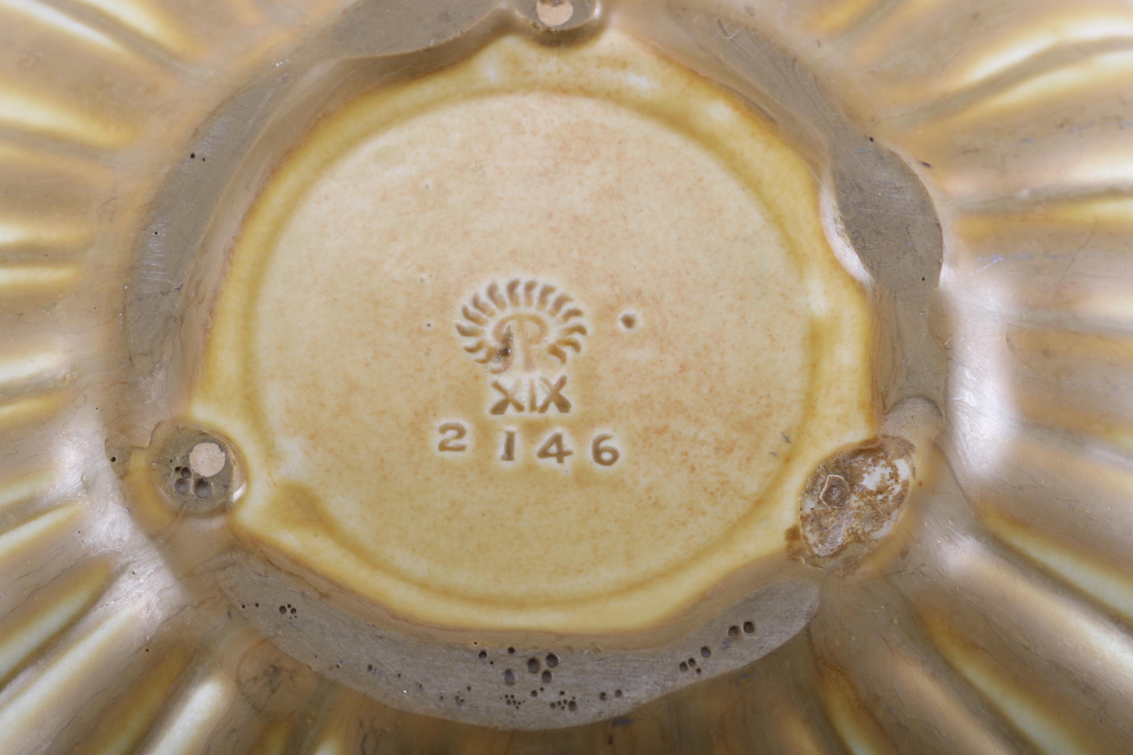 1919 Rookwood Pottery Console Bowl