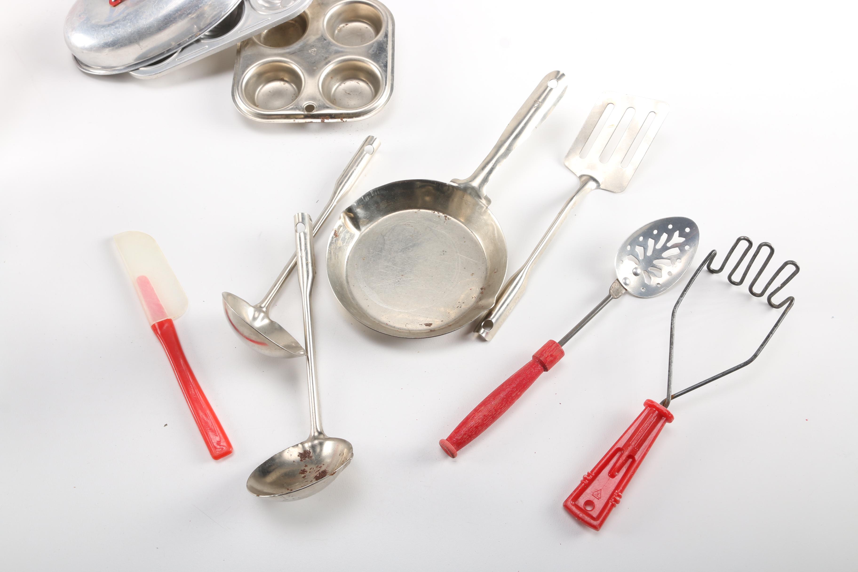 Kitchen Accessories Including a Vintage Mixit Master Jr. Mixer