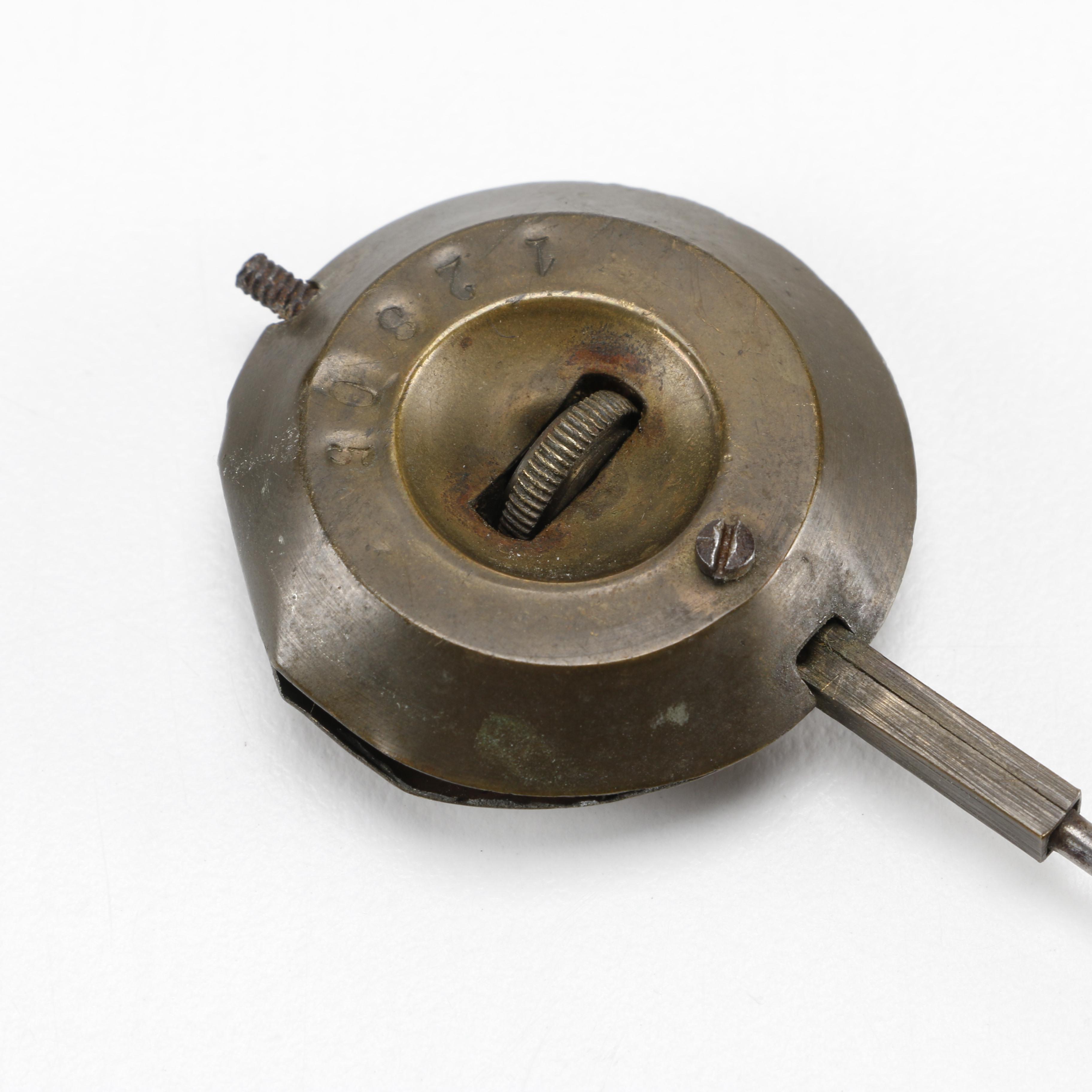 Early 20th Century Harris & Shafer Ceramic Mantel Clock