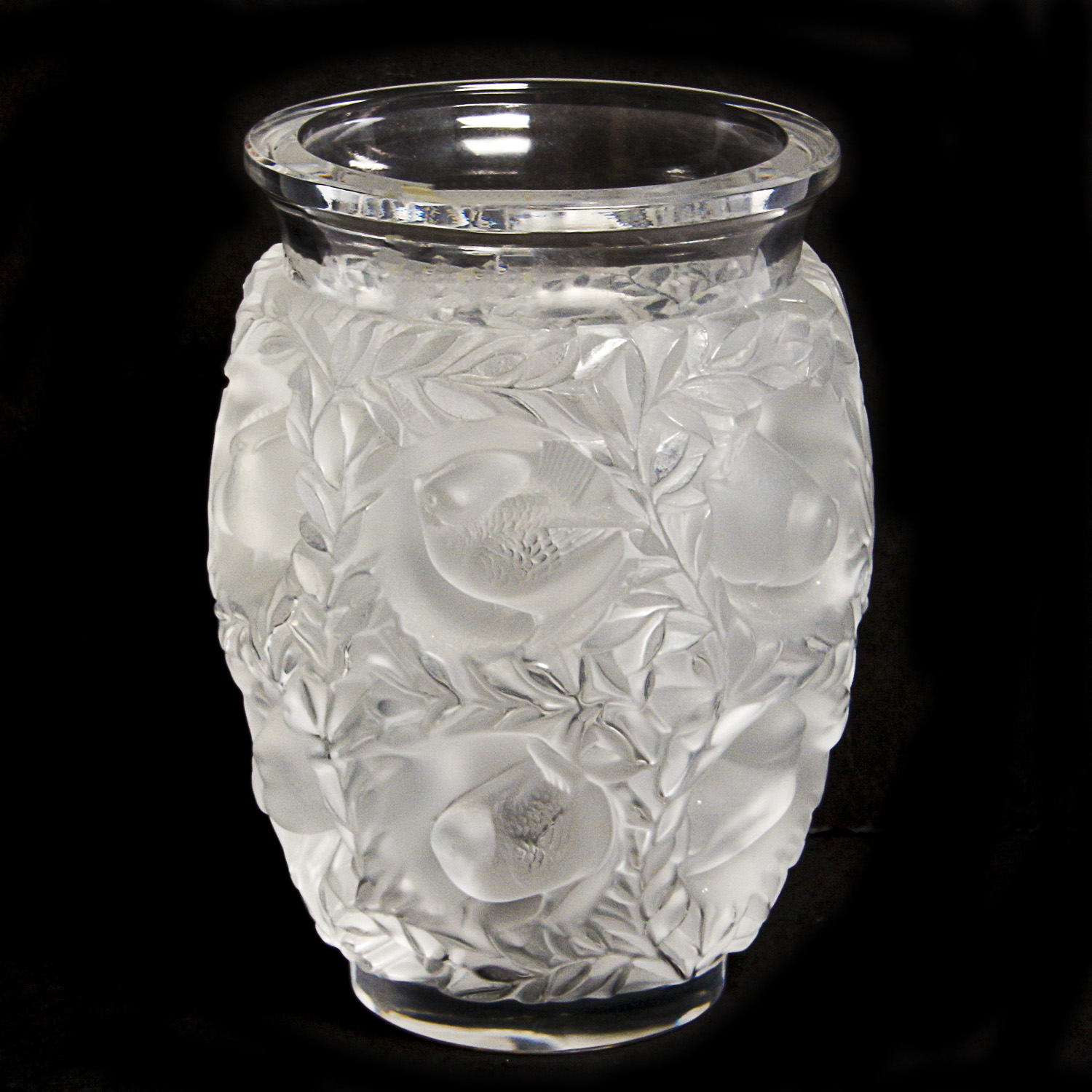 Lalique Cristal "Bagatelle" Vase