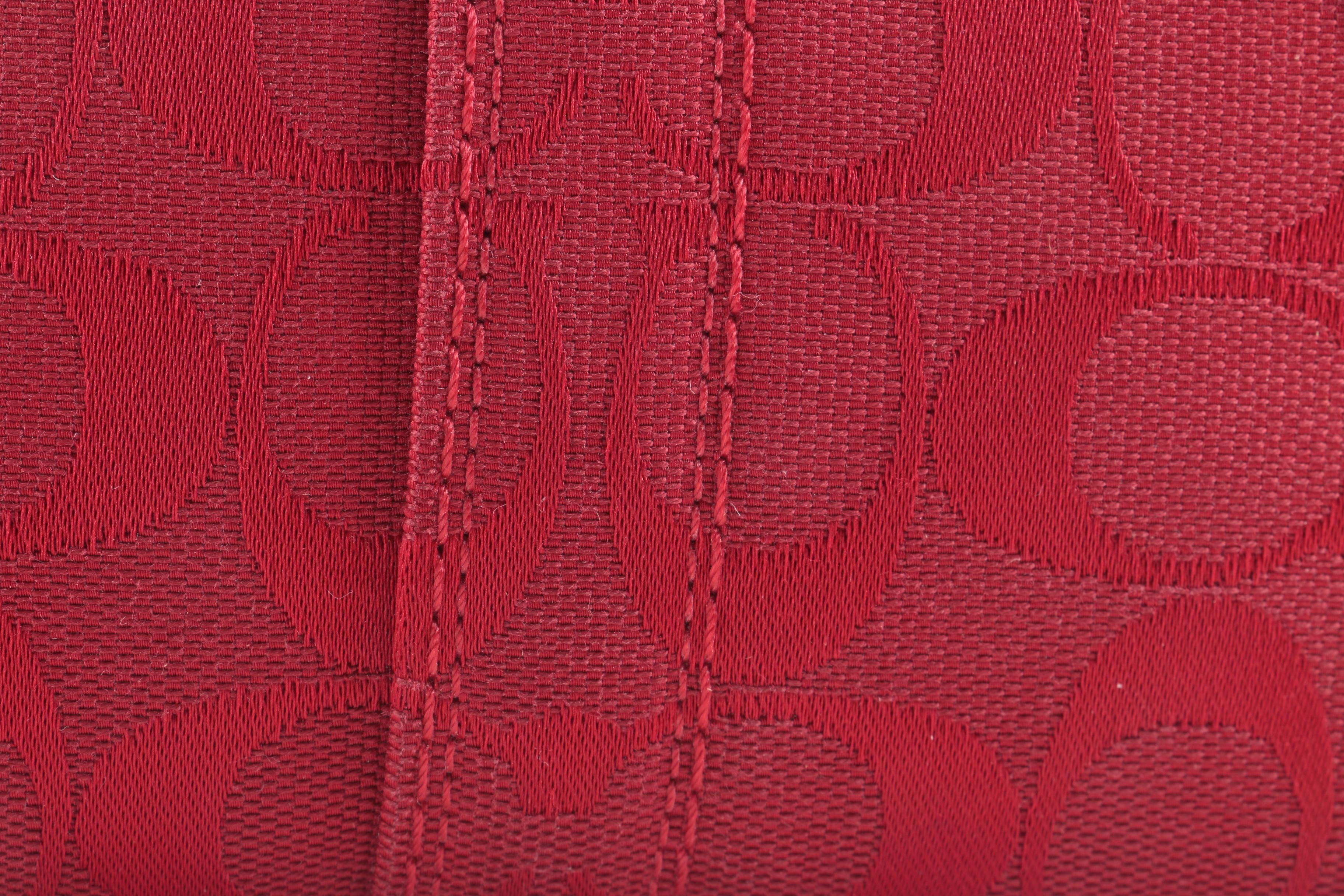 Coach Red Signature Hampton Hobo Bag