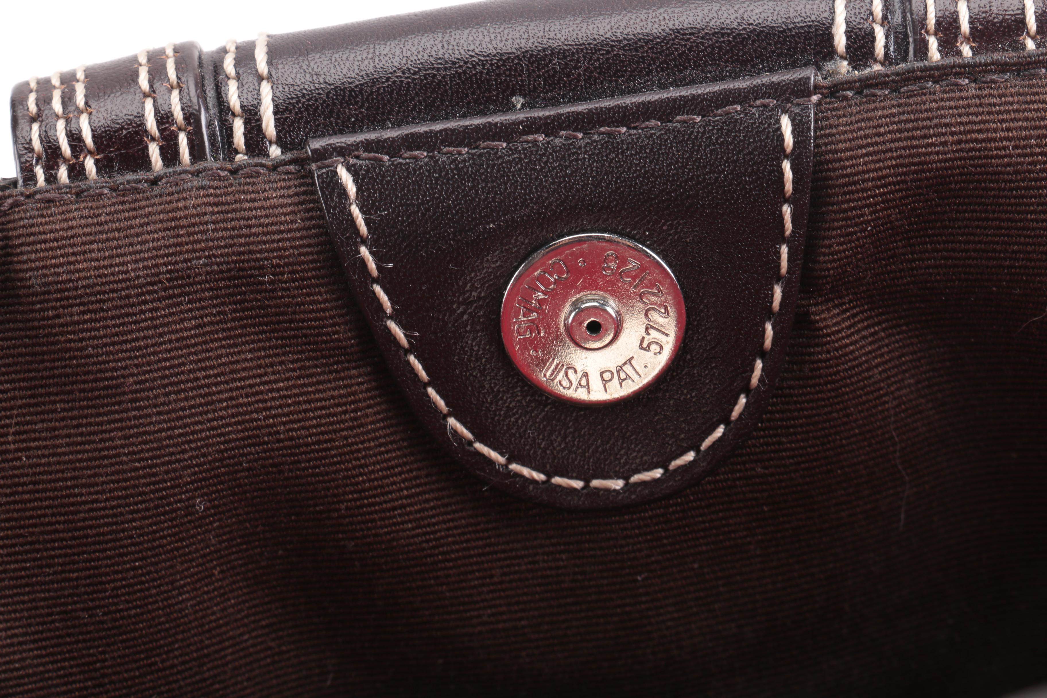 Coach Red Signature Hampton Hobo Bag