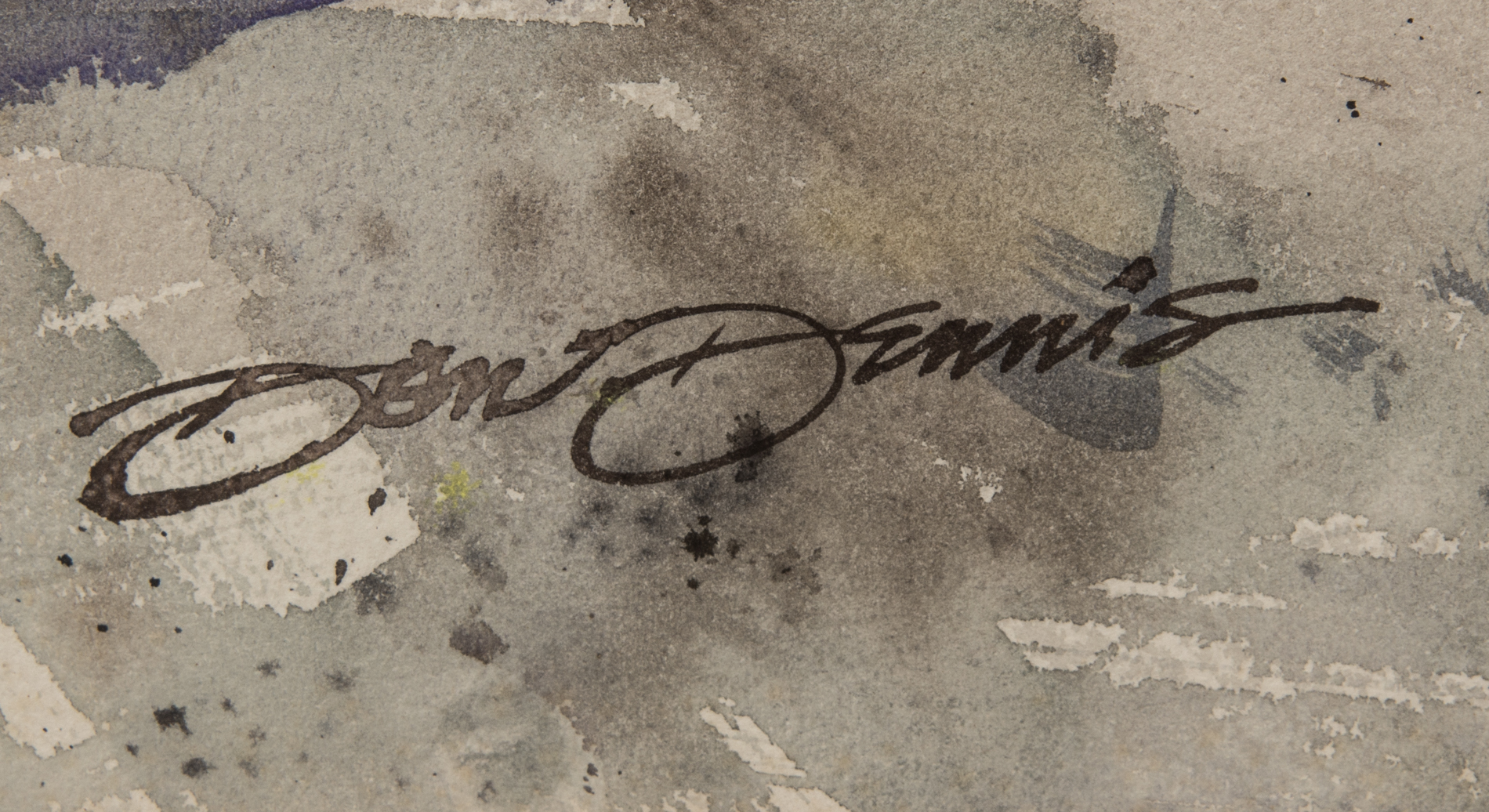Don Dennis Original Watercolor
