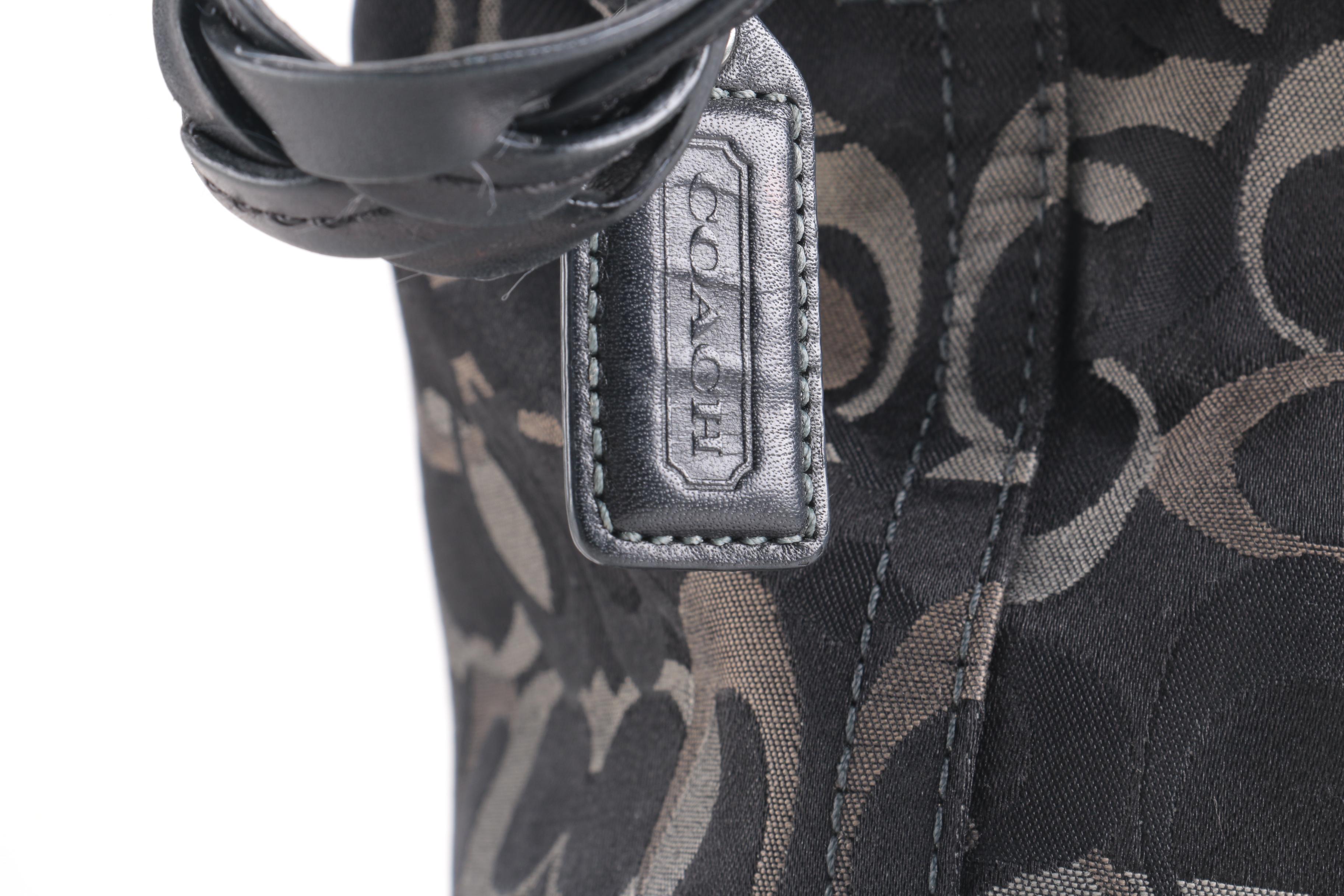 Coach Chelsea Optic Turn Lock Shoulder Hobo Bag