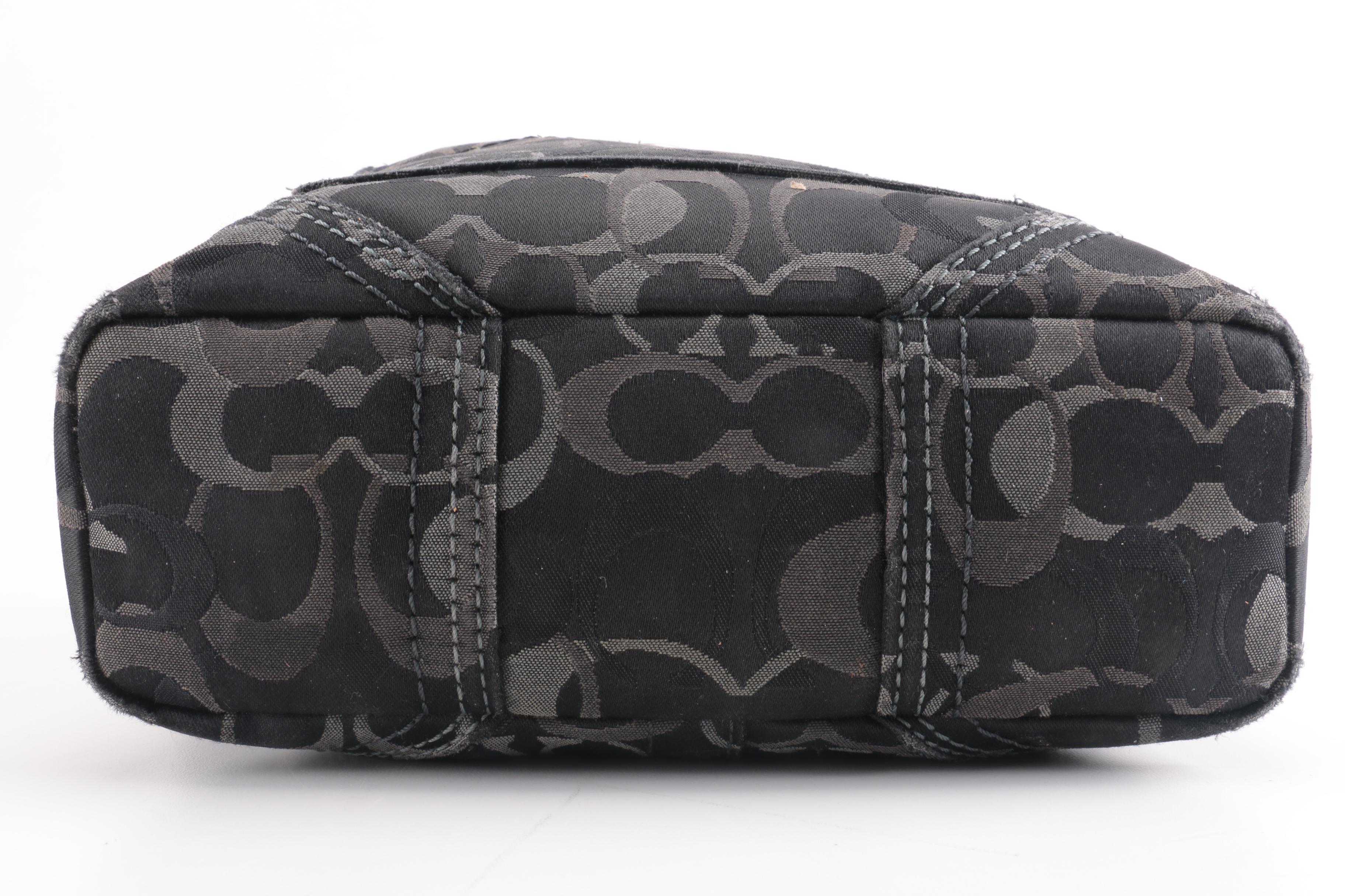 Coach Chelsea Optic Turn Lock Shoulder Hobo Bag