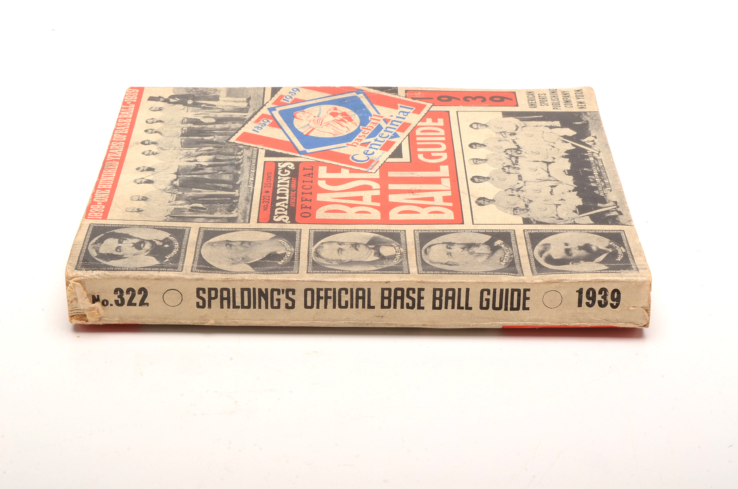 1939 "Spalding's Official Baseball Guide"