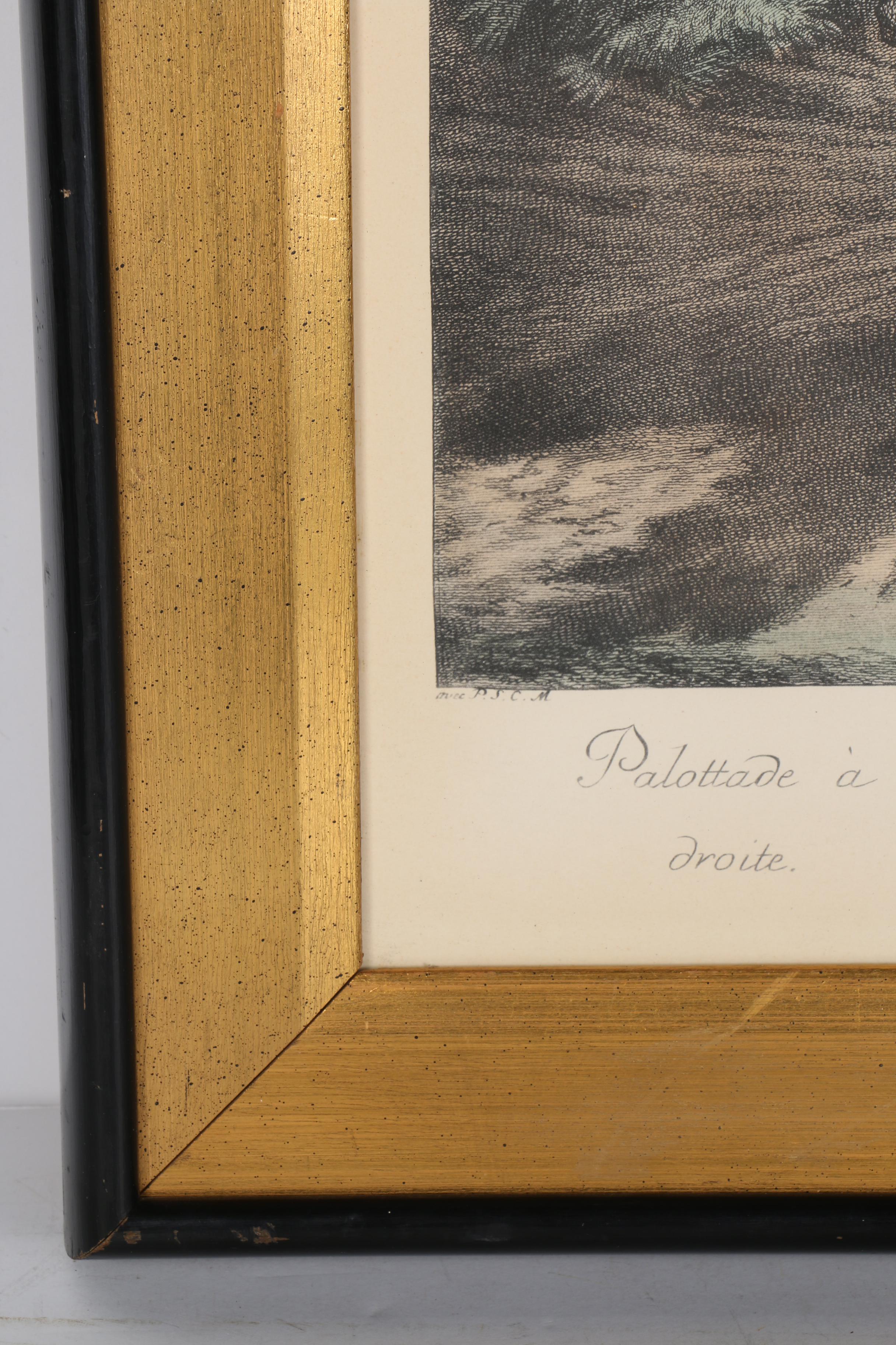 Pair of Johann Elias Ridinger Restrike Engravings