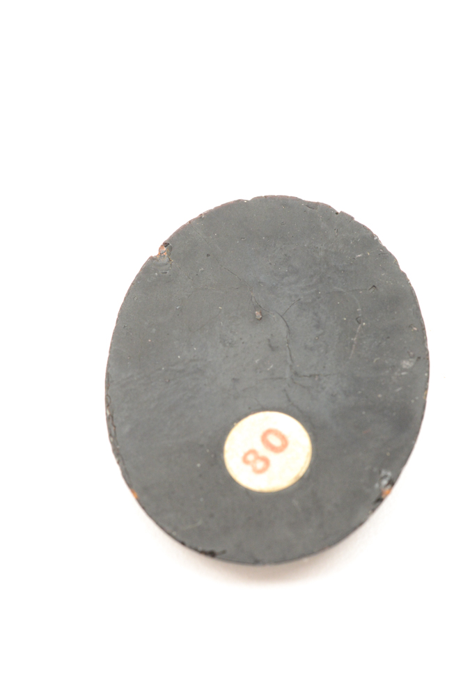 Black Medallion of Classic Figure