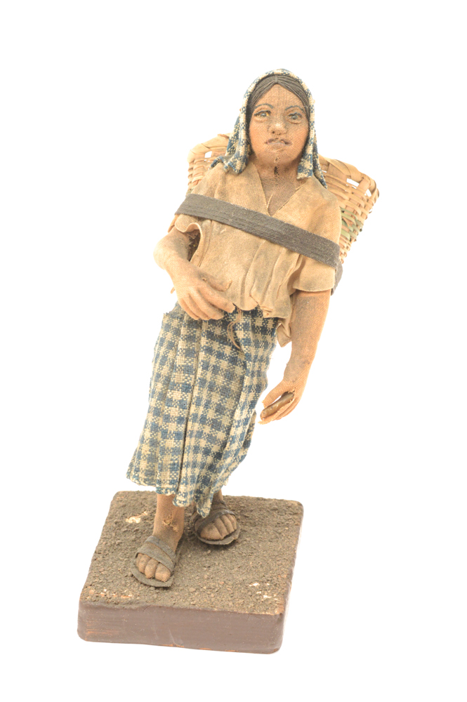 Spanish Colonial Cloth Figures of Farmers