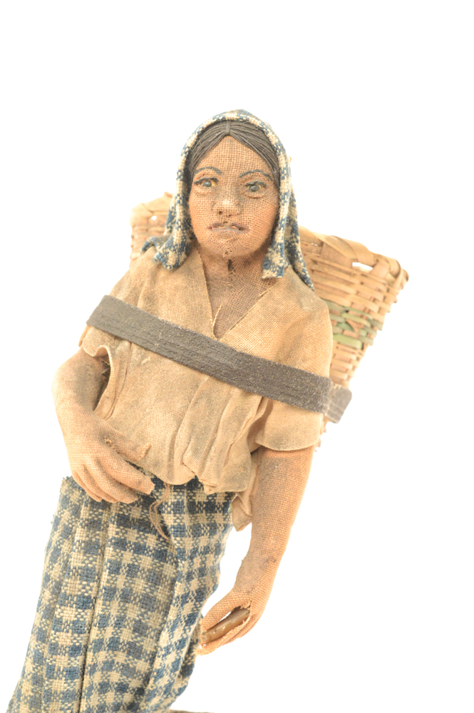 Spanish Colonial Cloth Figures of Farmers