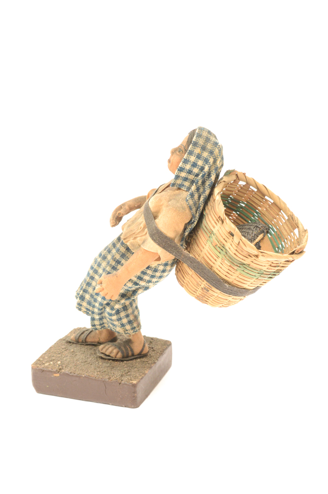 Spanish Colonial Cloth Figures of Farmers