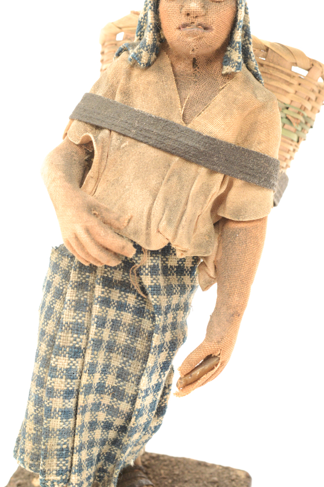 Spanish Colonial Cloth Figures of Farmers