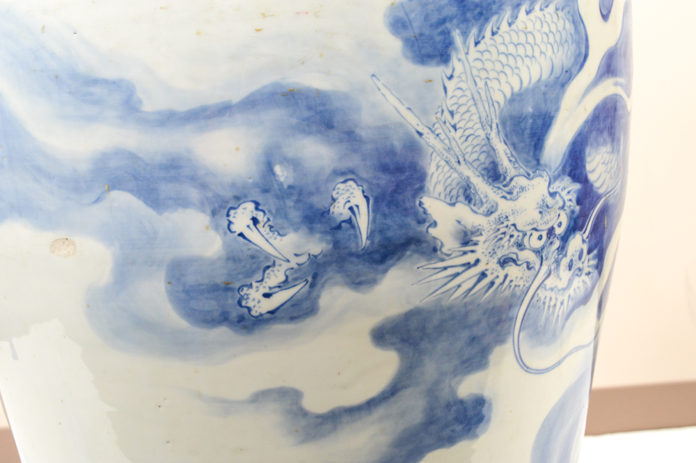 Japanese Meiji Period Imari Style Floor Vase