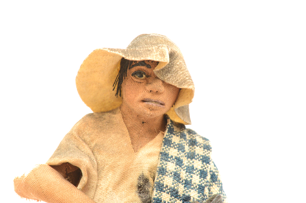 Spanish Colonial Cloth Figures of Farmers