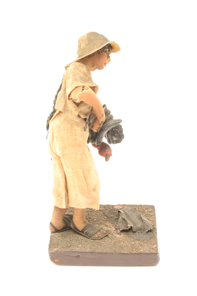 Spanish Colonial Cloth Figures of Farmers