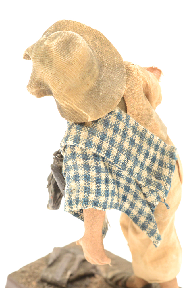 Spanish Colonial Cloth Figures of Farmers