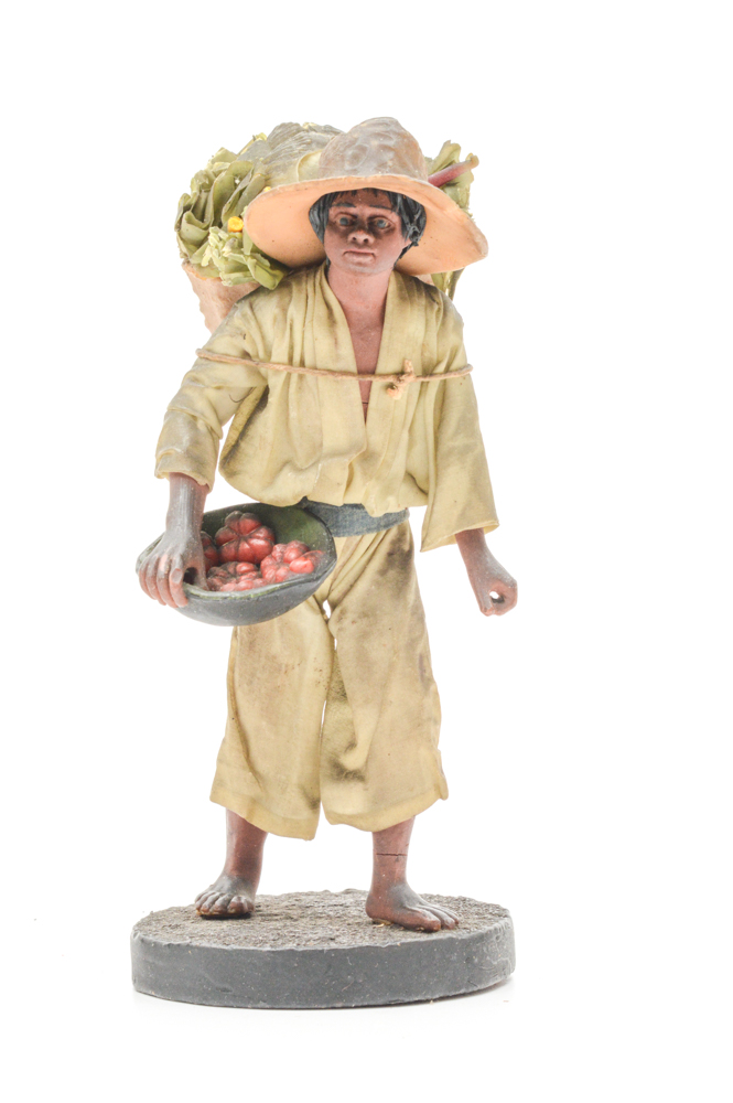 Spanish Colonial Wax Figures of Farmers