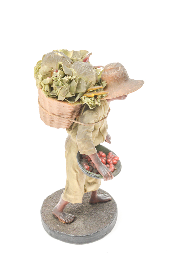 Spanish Colonial Wax Figures of Farmers