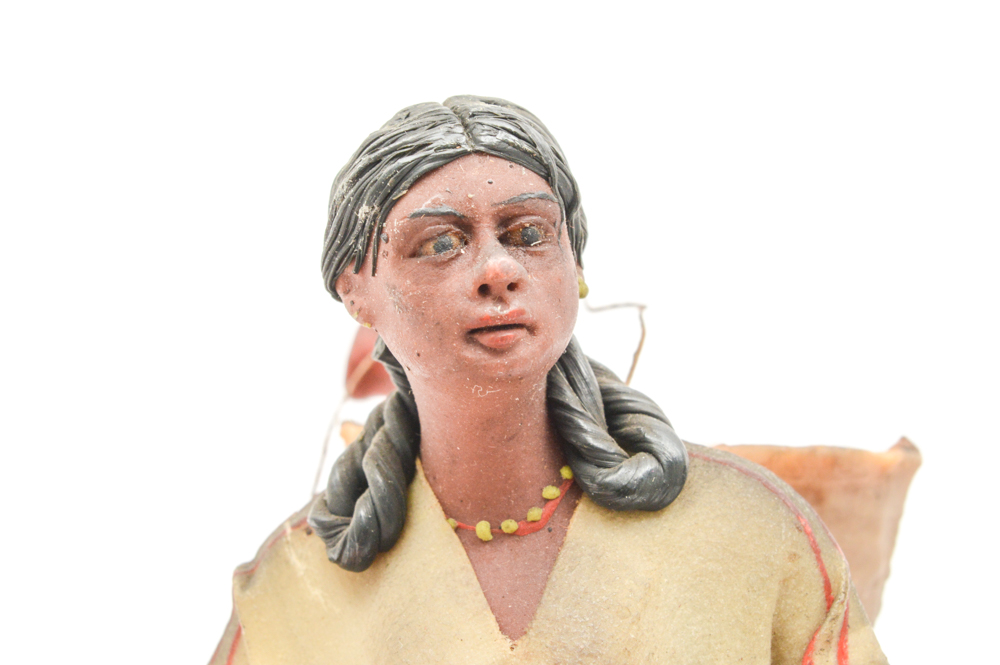 Spanish Colonial Wax Figures of Farmers