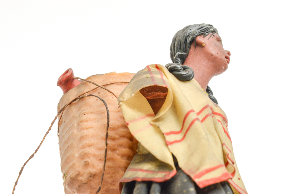 Spanish Colonial Wax Figures of Farmers