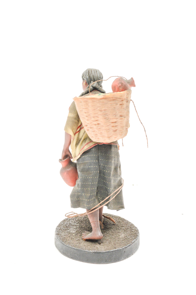 Spanish Colonial Wax Figures of Farmers