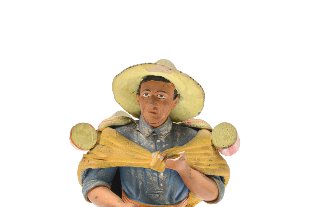 Antique Mexican Pottery Figure