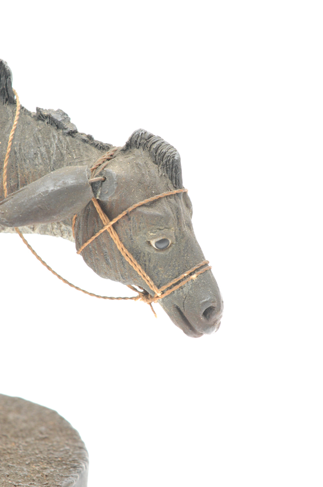 Antique Mexican Wax Figural Group