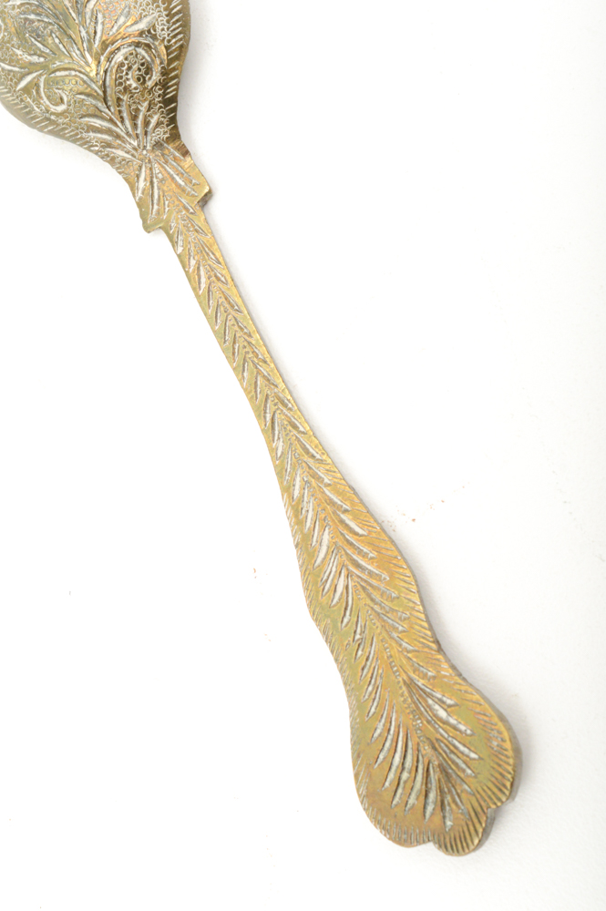 Antique Spoons and Buttonhook