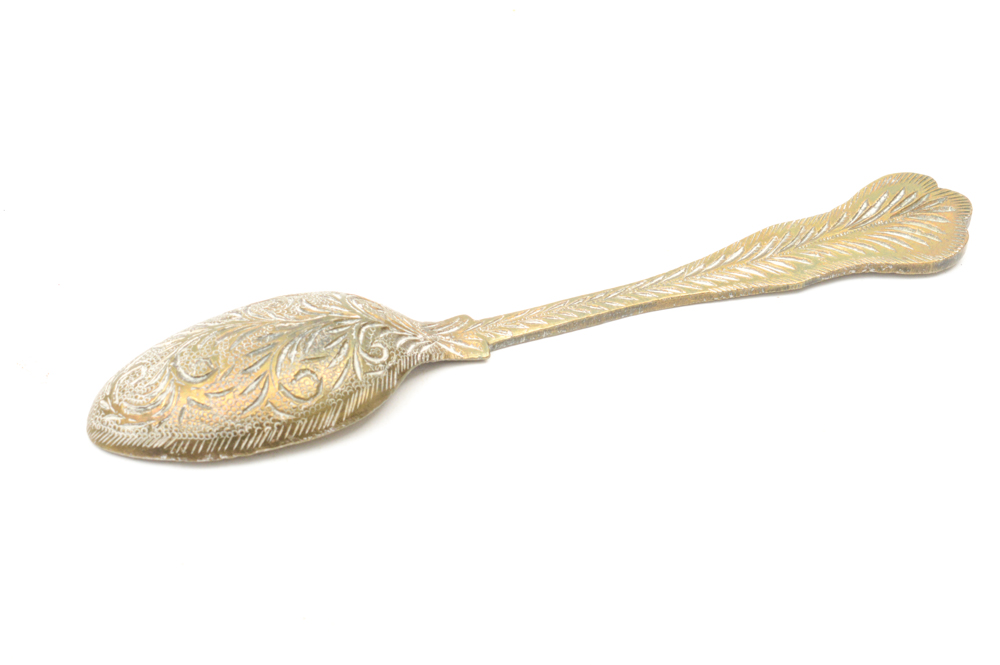 Antique Spoons and Buttonhook