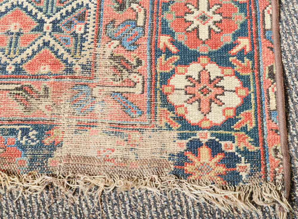 Antique Hand Knotted Turkish Carpet Runner