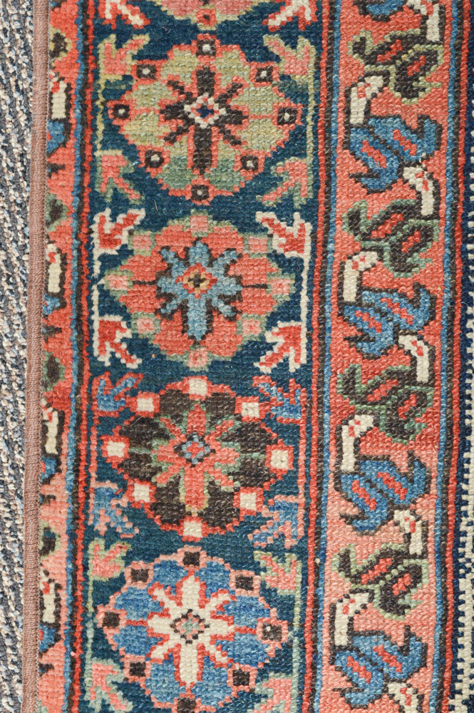 Antique Hand Knotted Turkish Carpet Runner
